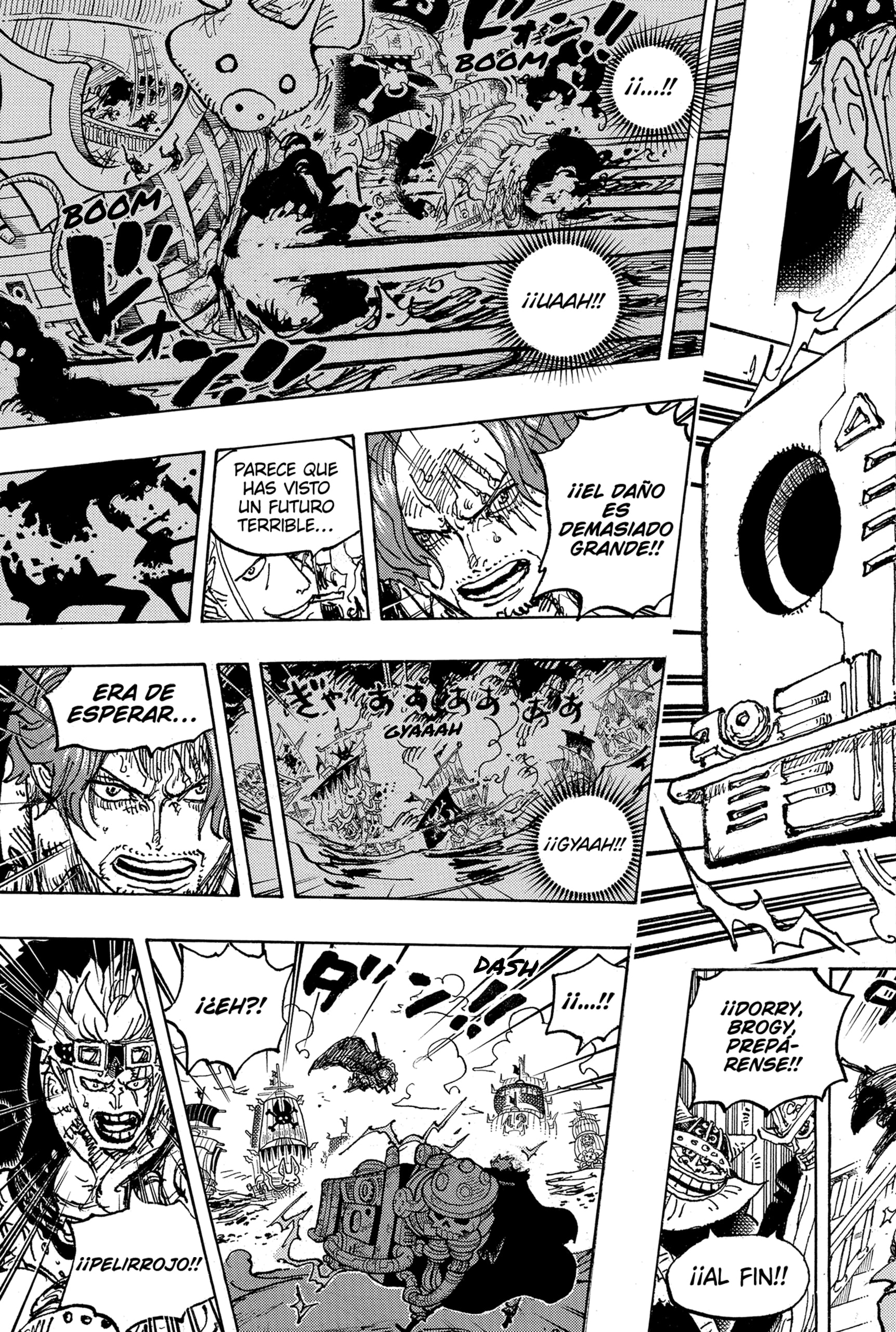 One Piece Capitulo 1079: "Los Piratas del Emperador Pelirrojo" página 9