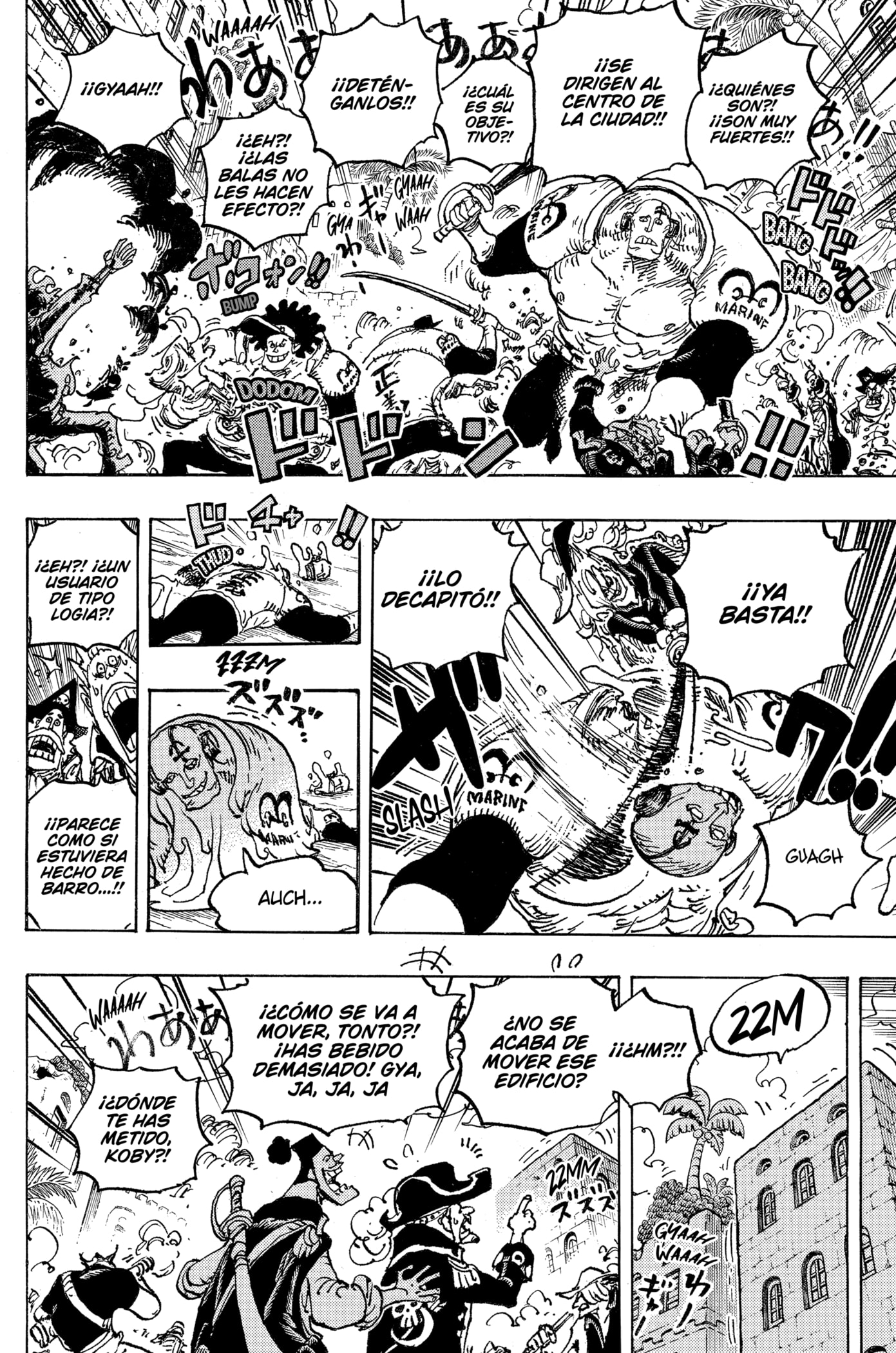 One Piece Capitulo 1080: "El Héroe Legendario" página 10