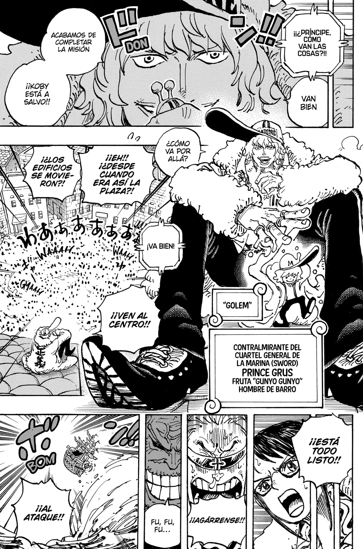 One Piece Capitulo 1080: "El Héroe Legendario" página 13