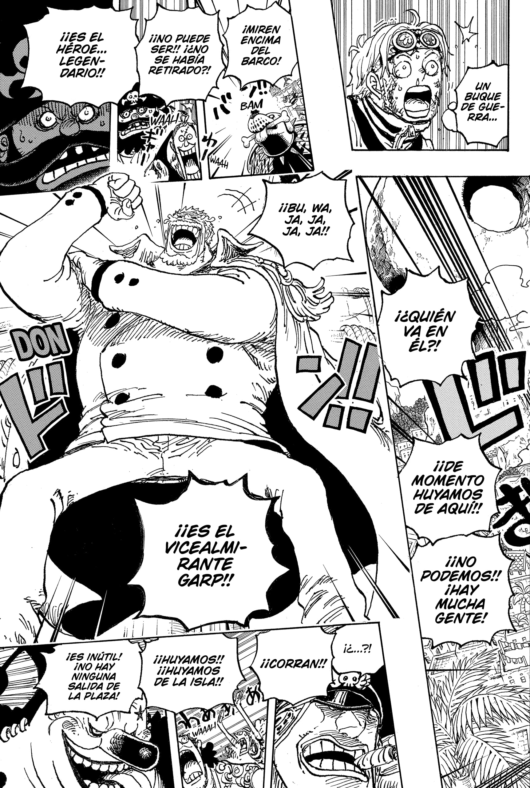 One Piece Capitulo 1080: "El Héroe Legendario" página 15