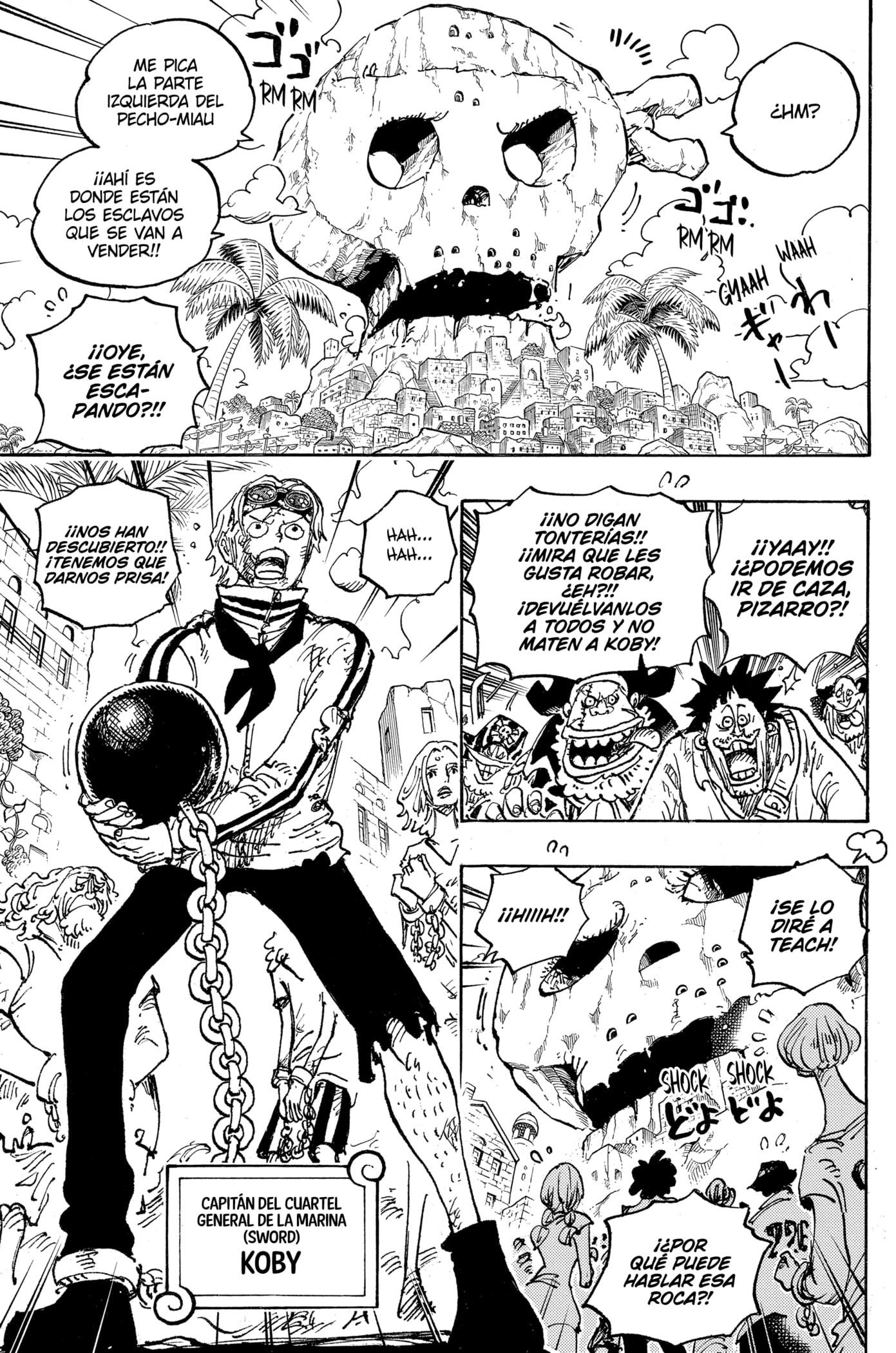 One Piece Capitulo 1080: "El Héroe Legendario" página 3