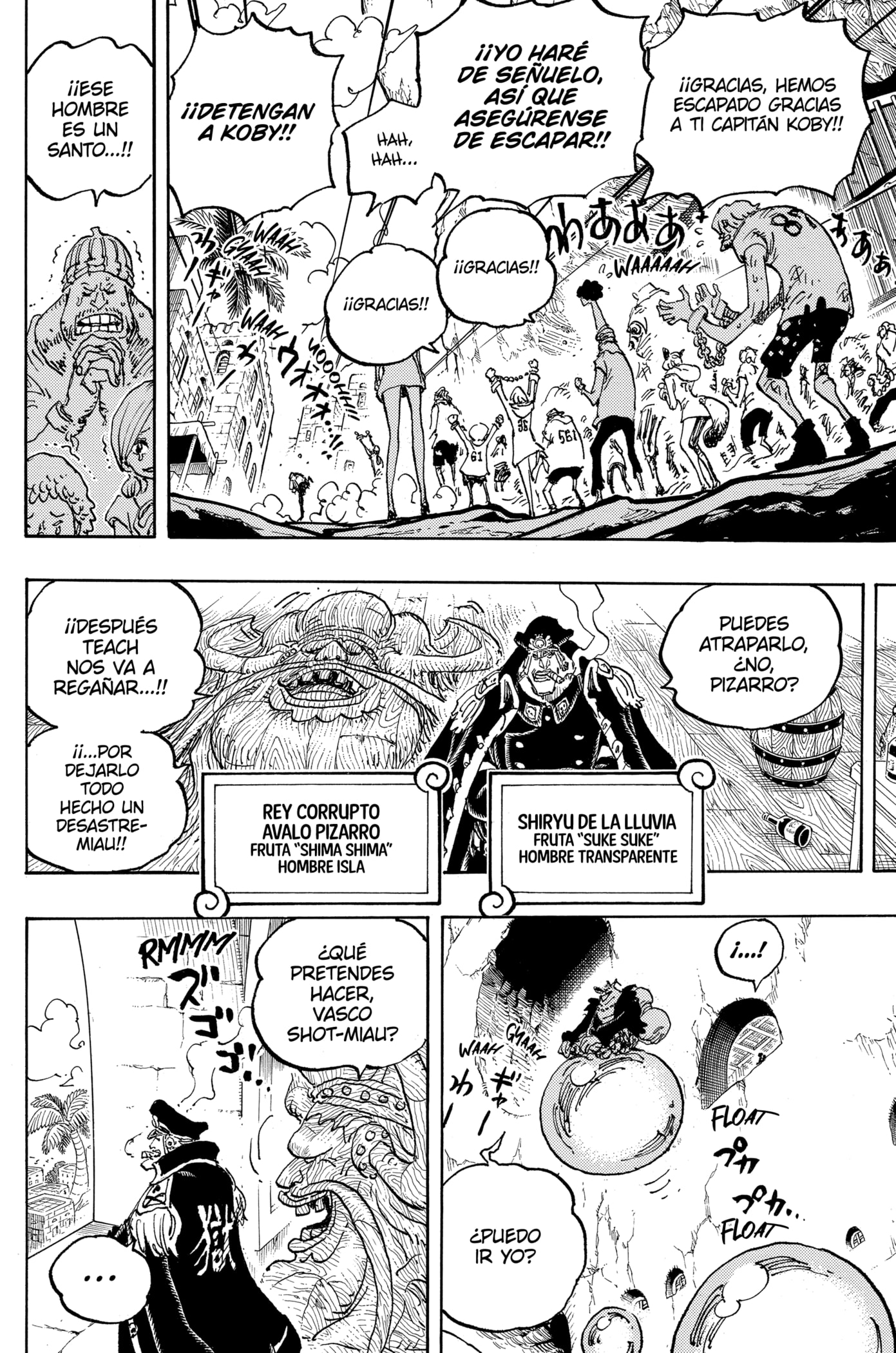 One Piece Capitulo 1080: "El Héroe Legendario" página 4