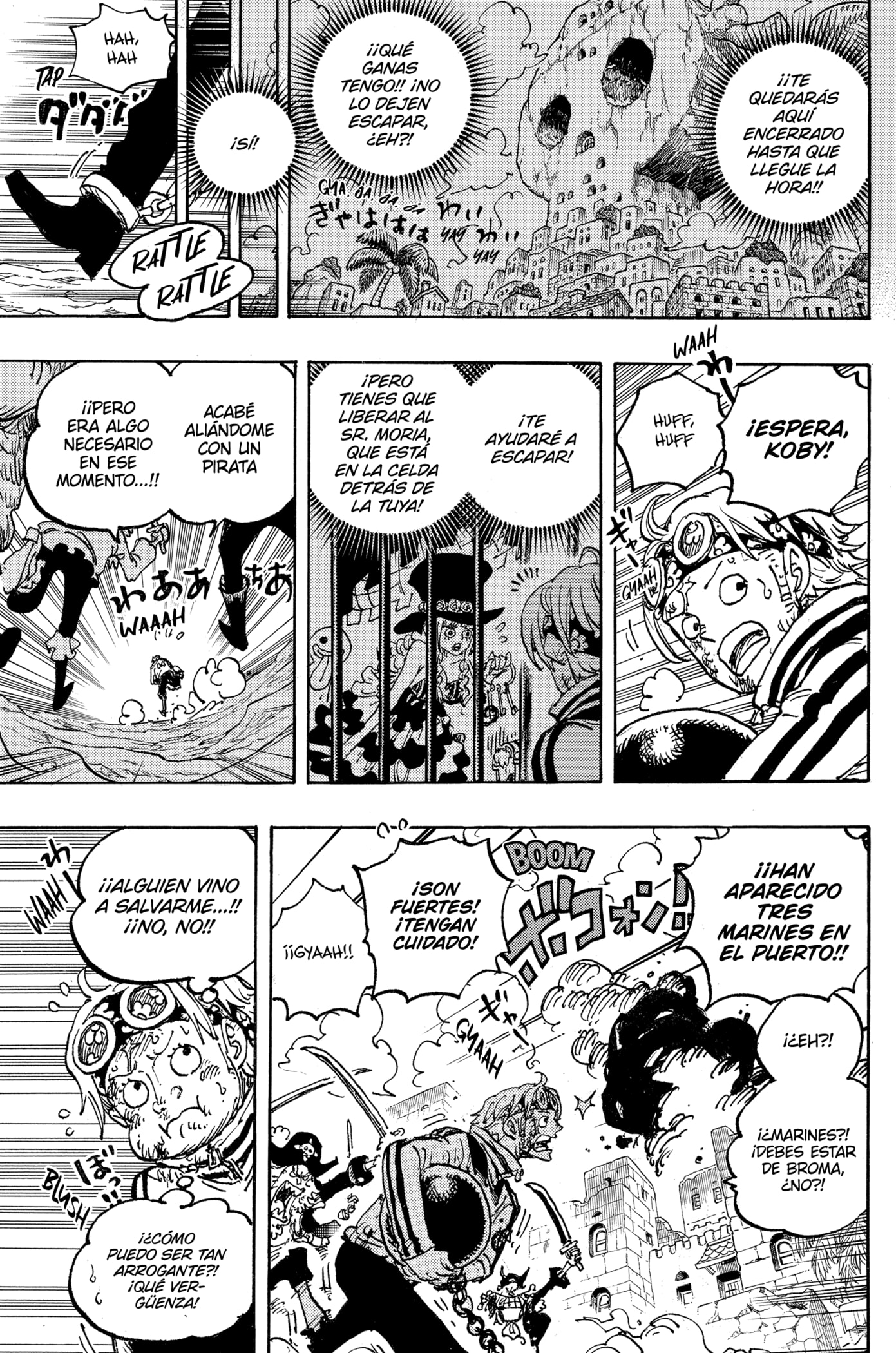 One Piece Capitulo 1080: "El Héroe Legendario" página 9