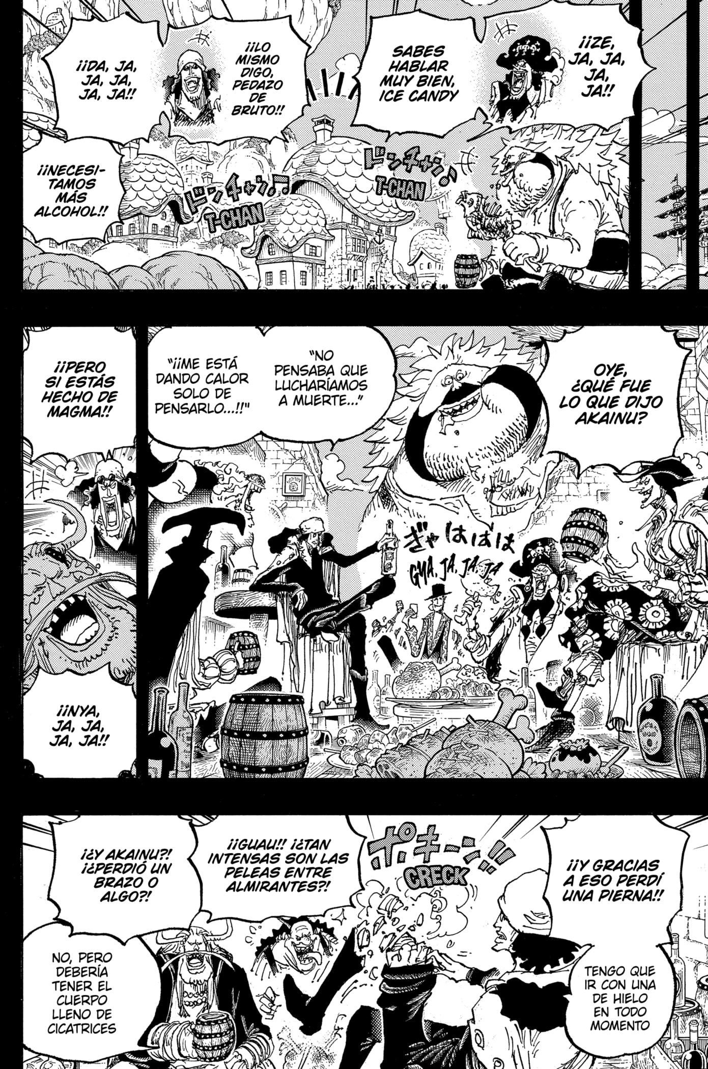 One Piece Capitulo 1081: "Kuzan, el décimo Capitán de los Piratas de Barbanegra" página 11