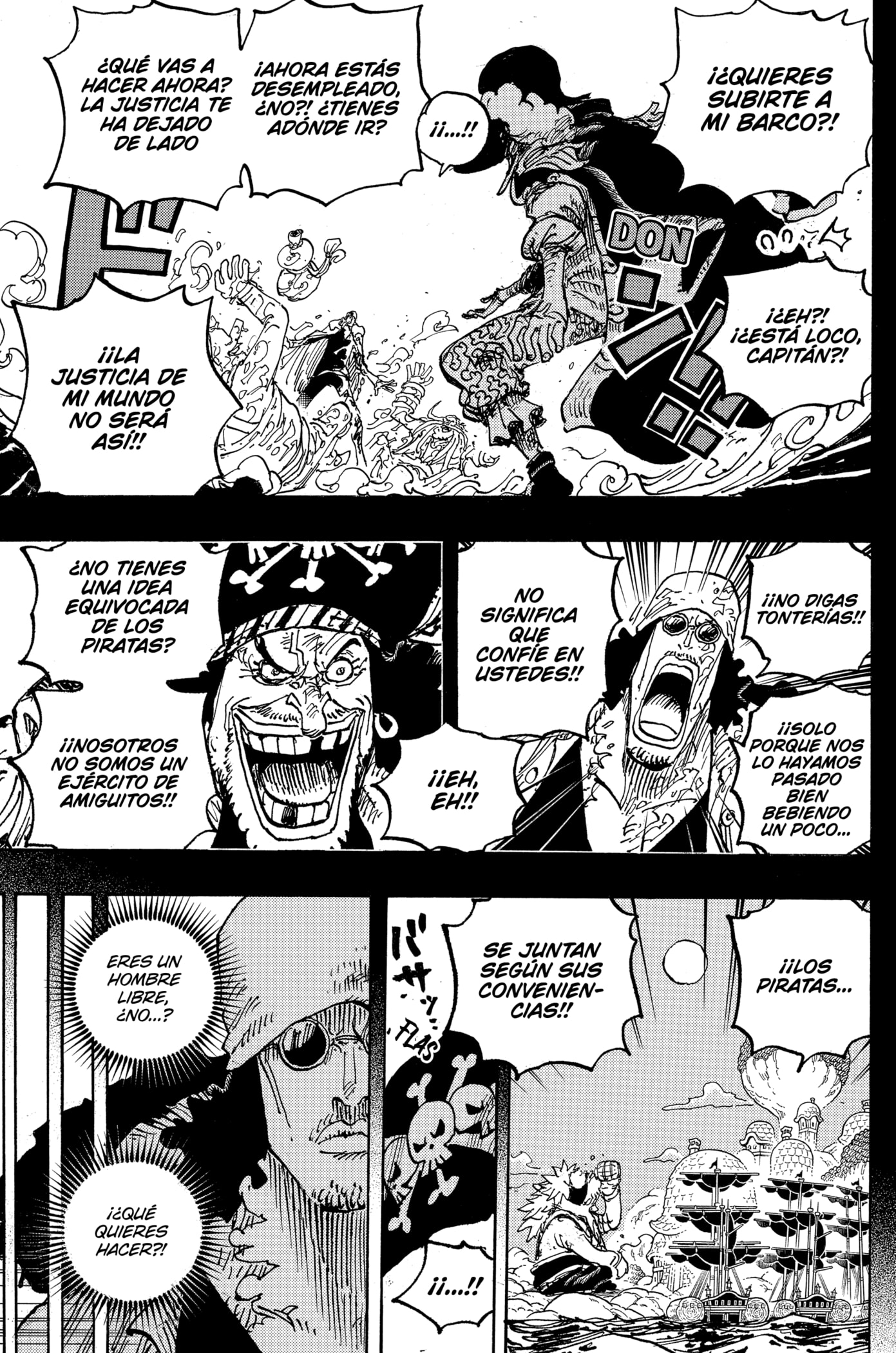 One Piece Capitulo 1081: "Kuzan, el décimo Capitán de los Piratas de Barbanegra" página 14