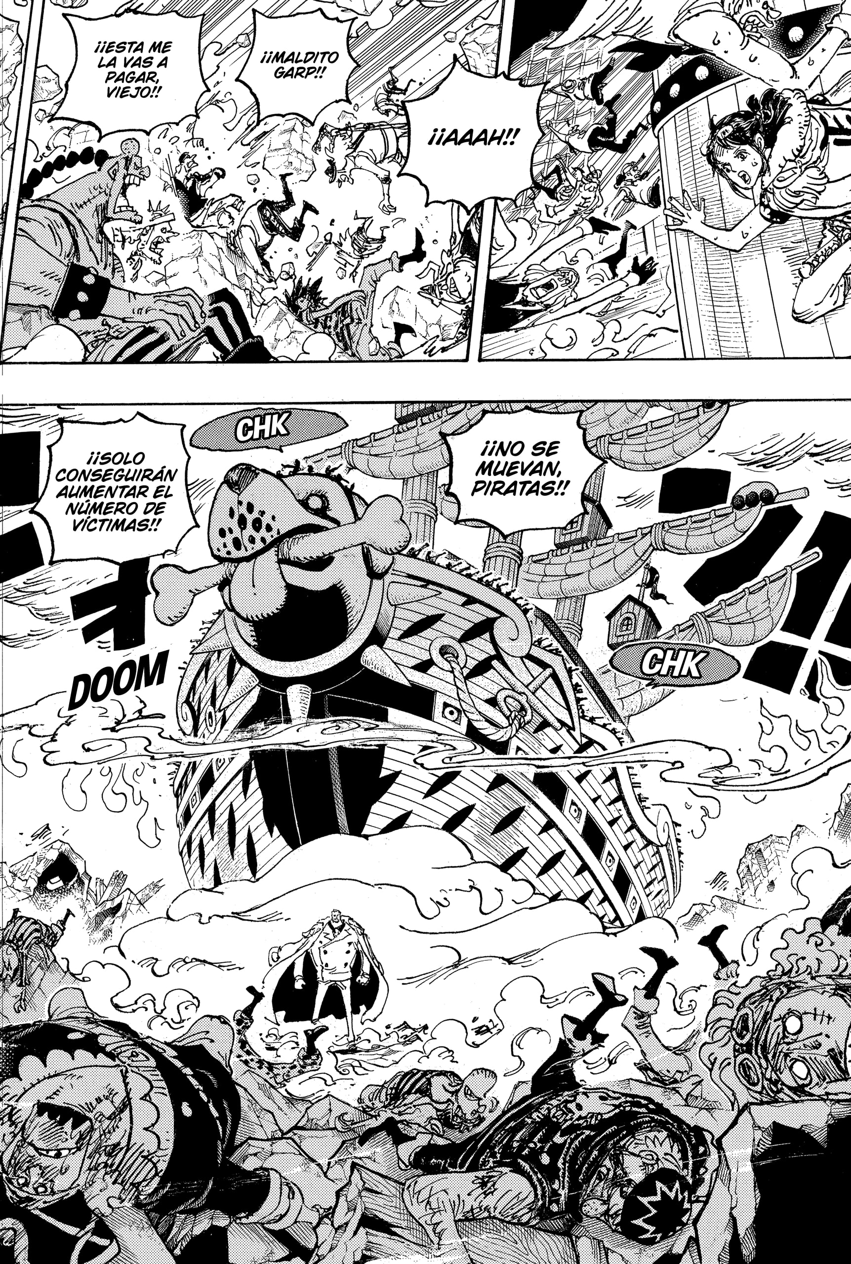 One Piece Capitulo 1081: "Kuzan, el décimo Capitán de los Piratas de Barbanegra" página 5