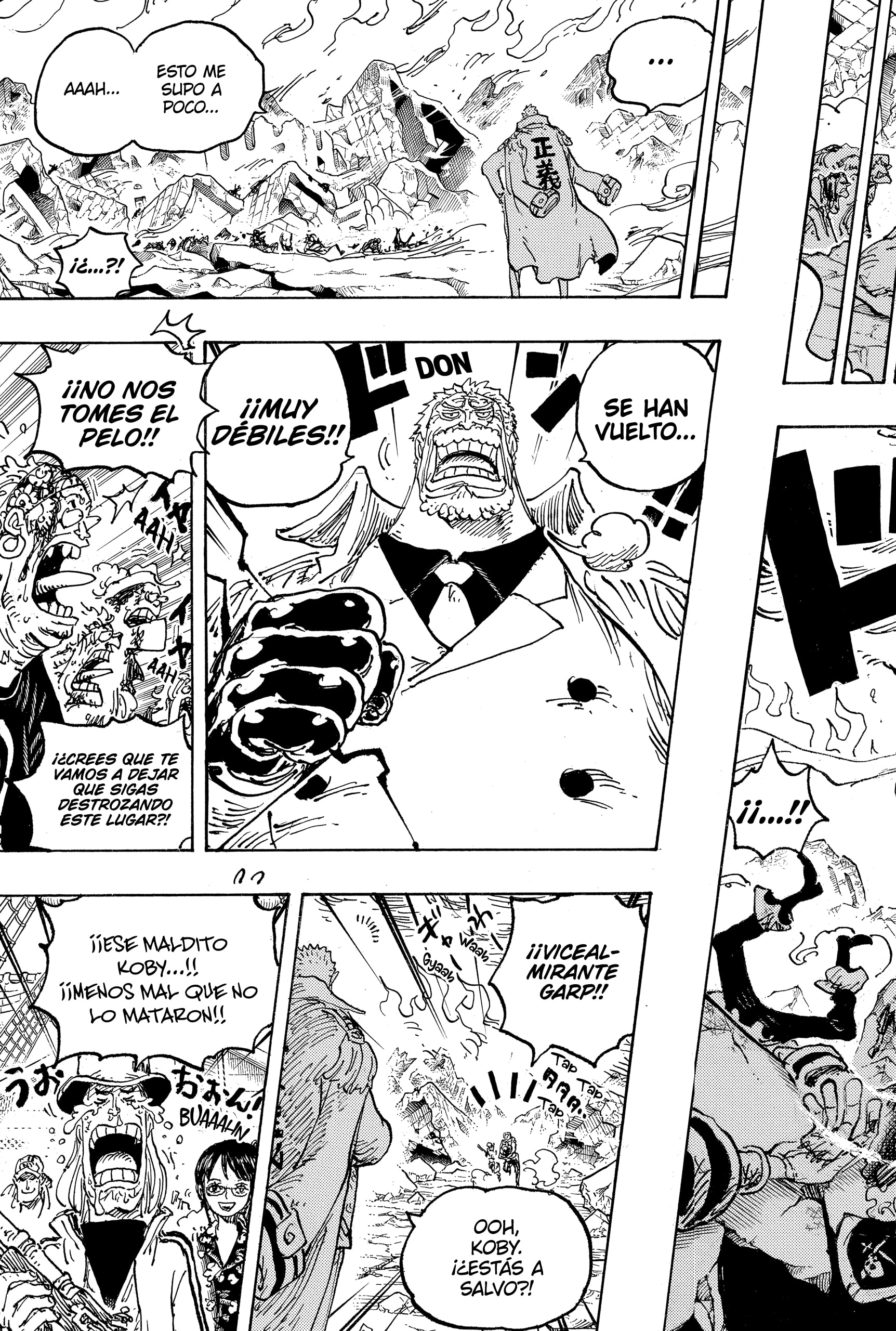 One Piece Capitulo 1081: "Kuzan, el décimo Capitán de los Piratas de Barbanegra" página 6