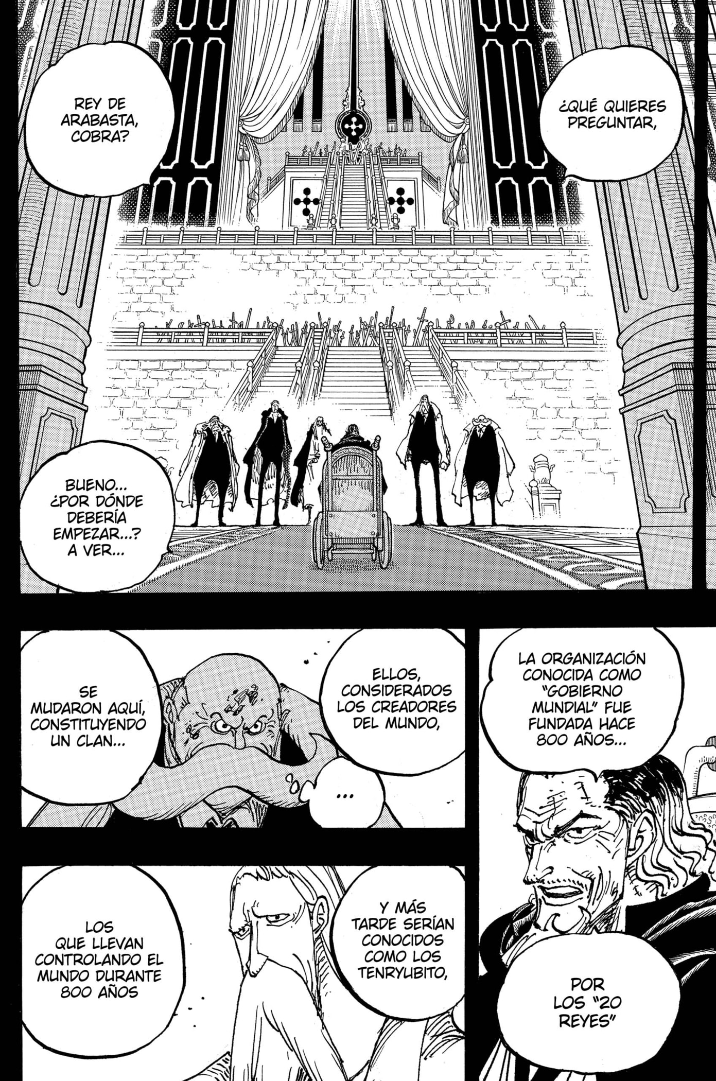 One Piece Capitulo 1084: "Intento de Homicidio contra un Dragón Celestial" página 7