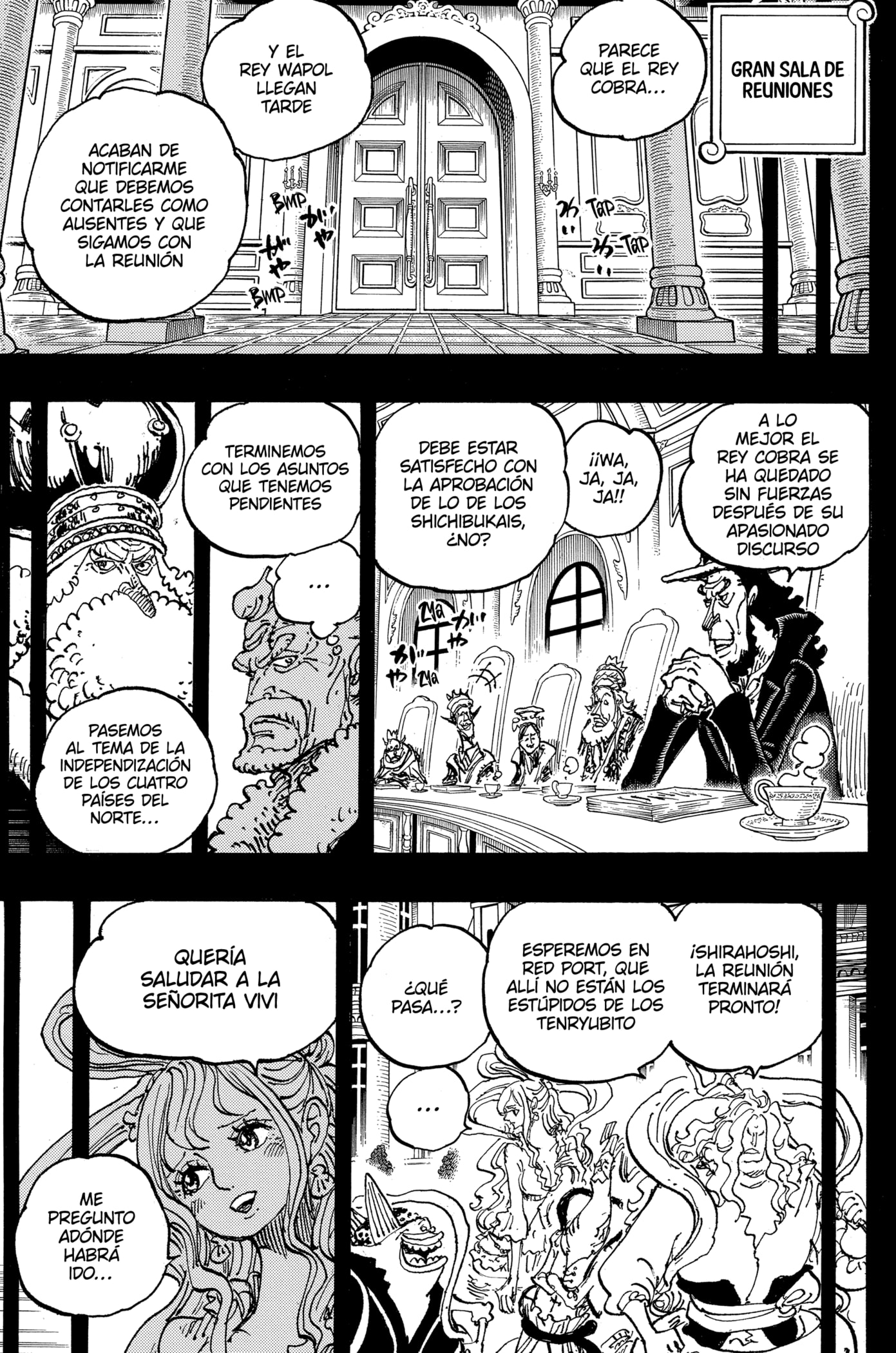 One Piece Capitulo 1085: "La Muerte del Rey Cobra" página 13