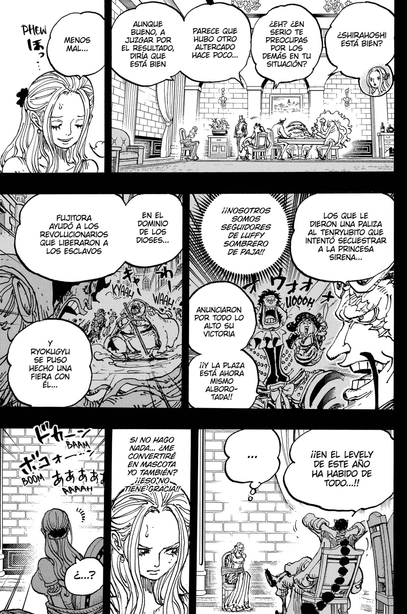 One Piece Capitulo 1085: "La Muerte del Rey Cobra" página 15