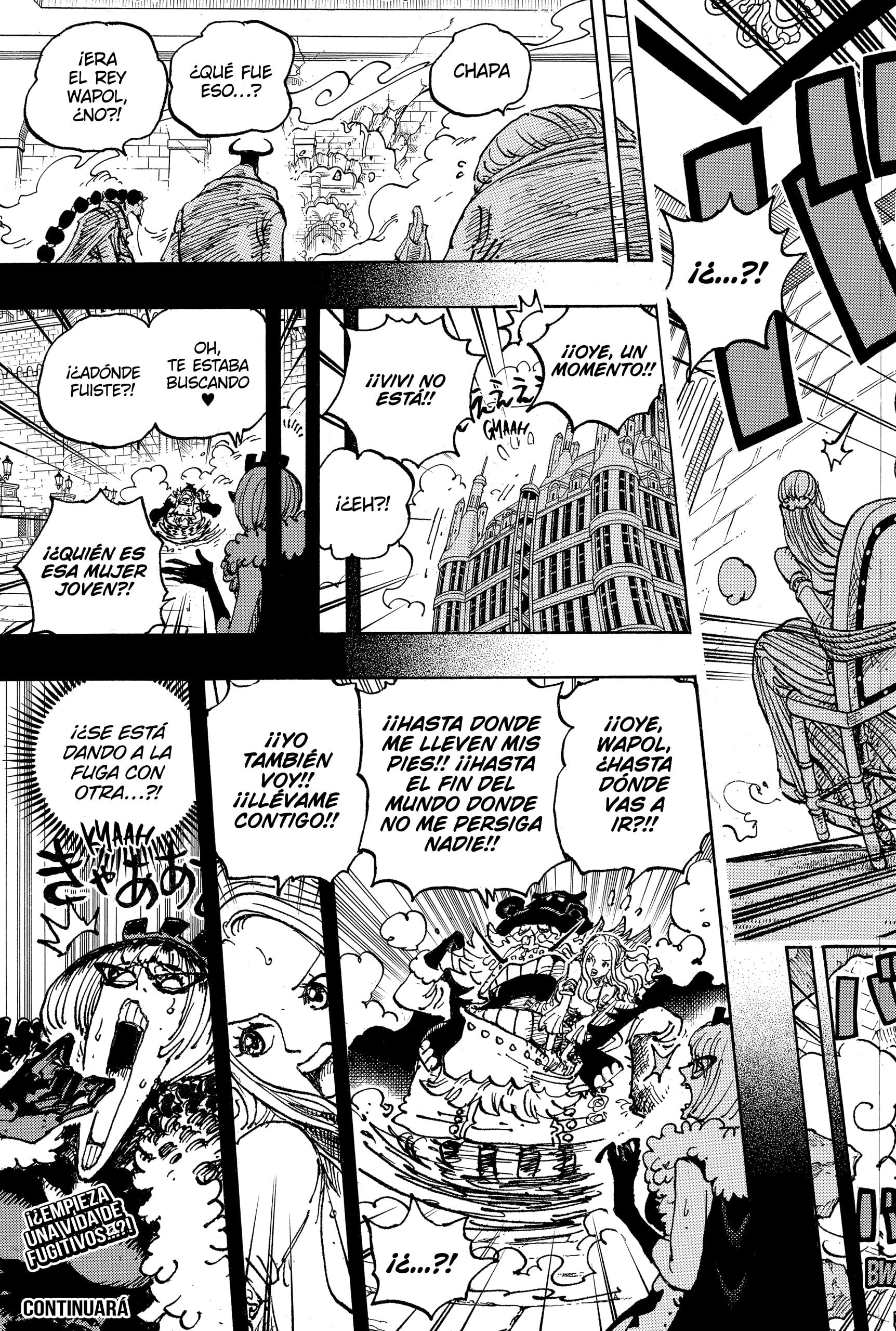 One Piece Capitulo 1085: "La Muerte del Rey Cobra" página 17