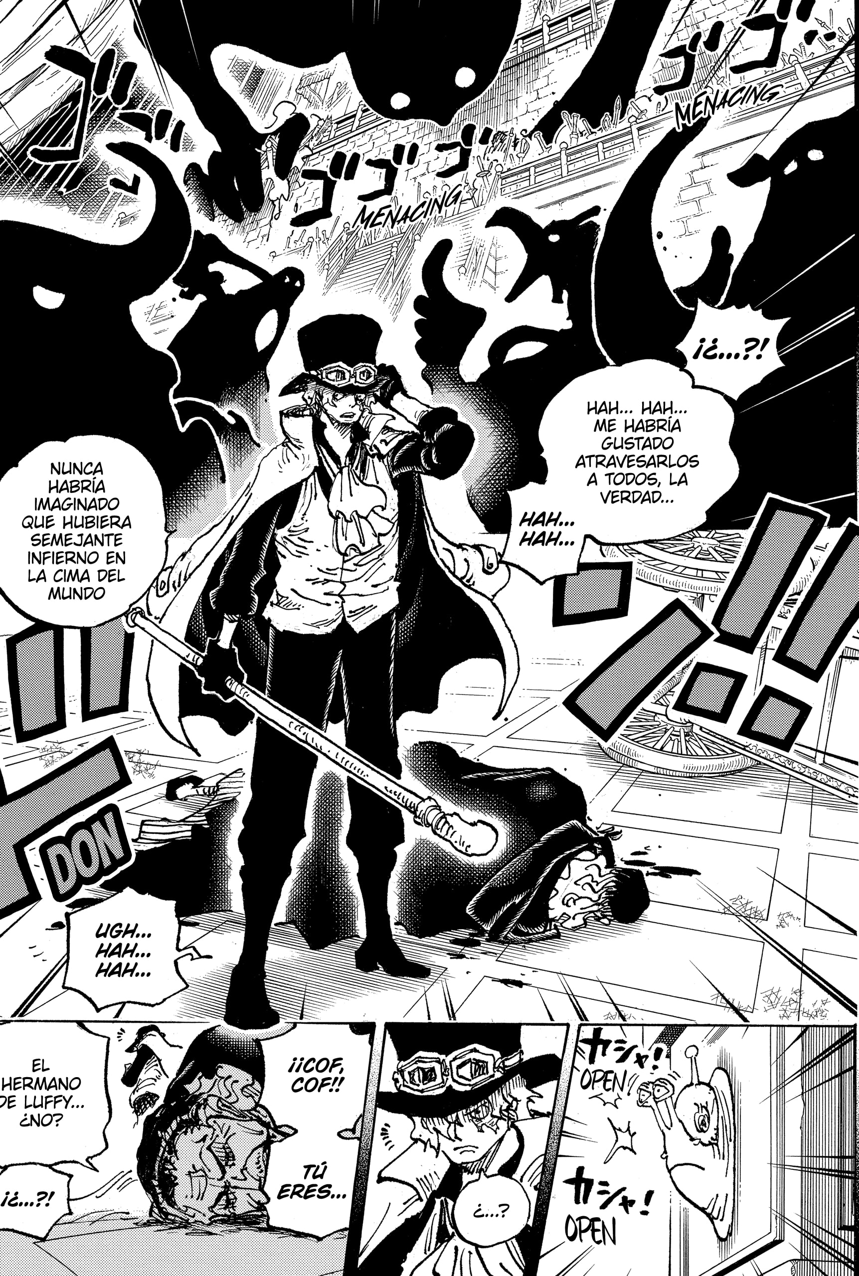One Piece Capitulo 1085: "La Muerte del Rey Cobra" página 8