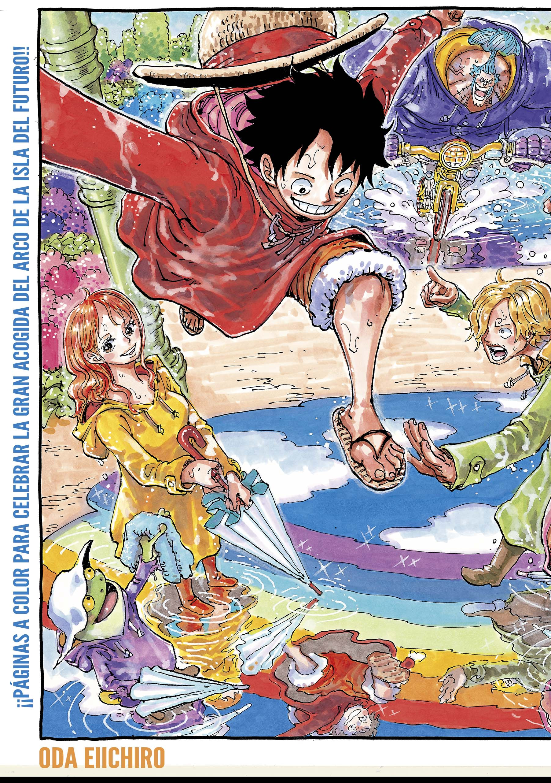 One Piece Capitulo 1086: "Los cinco Ancianos" página 2