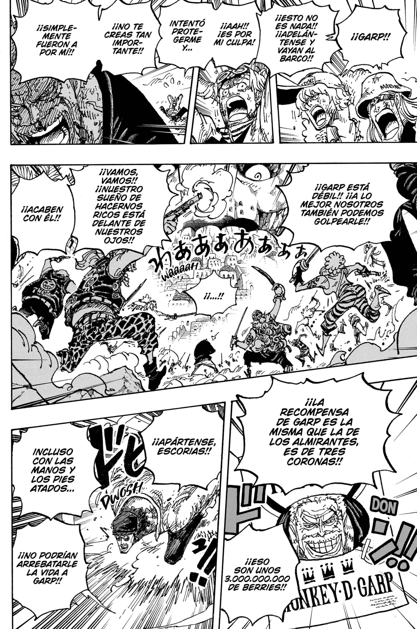 One Piece Capitulo 1087: "Buques de Guerra de Boxeo" página 10