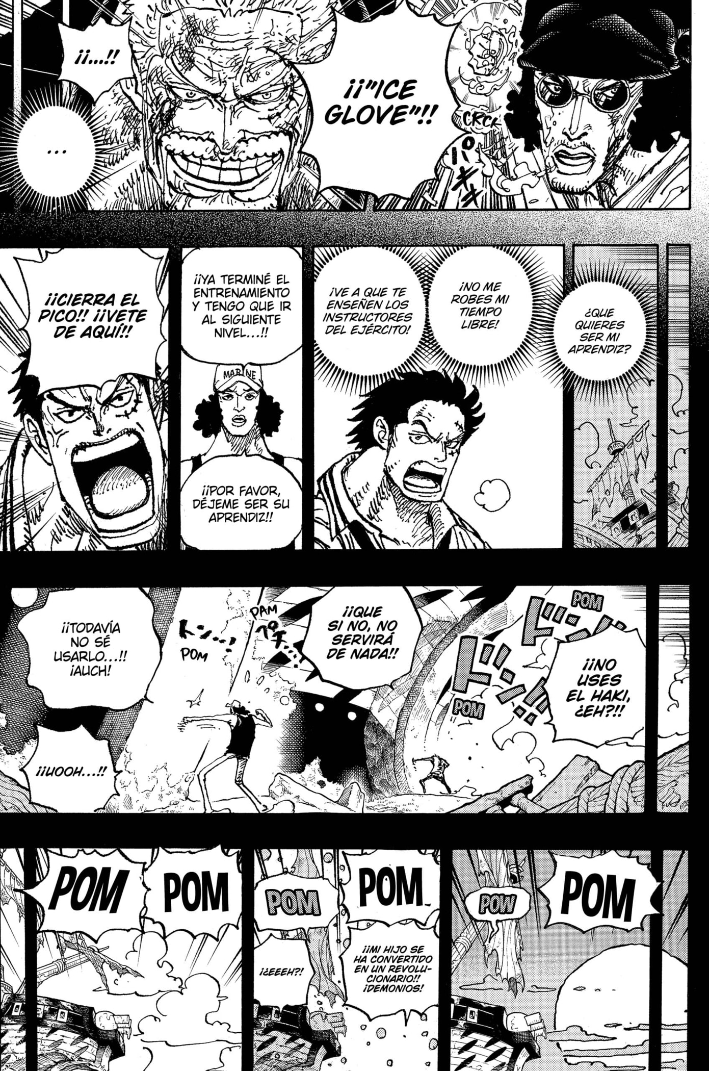 One Piece Capitulo 1087: "Buques de Guerra de Boxeo" página 11