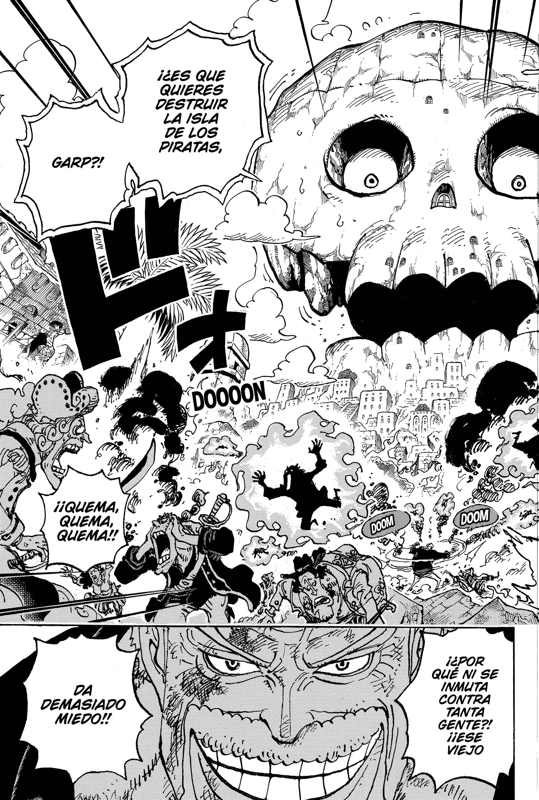 One Piece Capitulo 1087: "Buques de Guerra de Boxeo" página 5