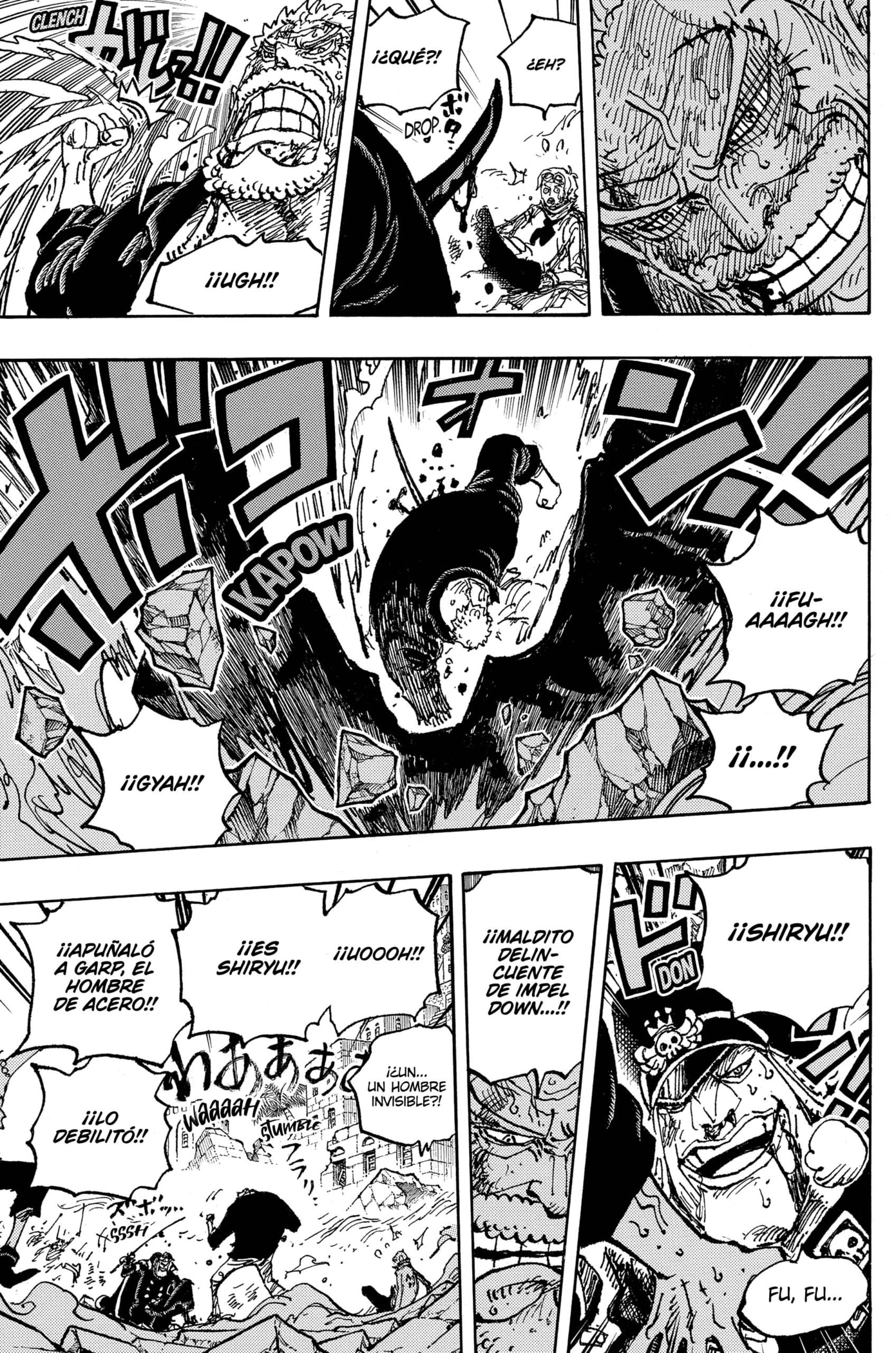 One Piece Capitulo 1087: "Buques de Guerra de Boxeo" página 9