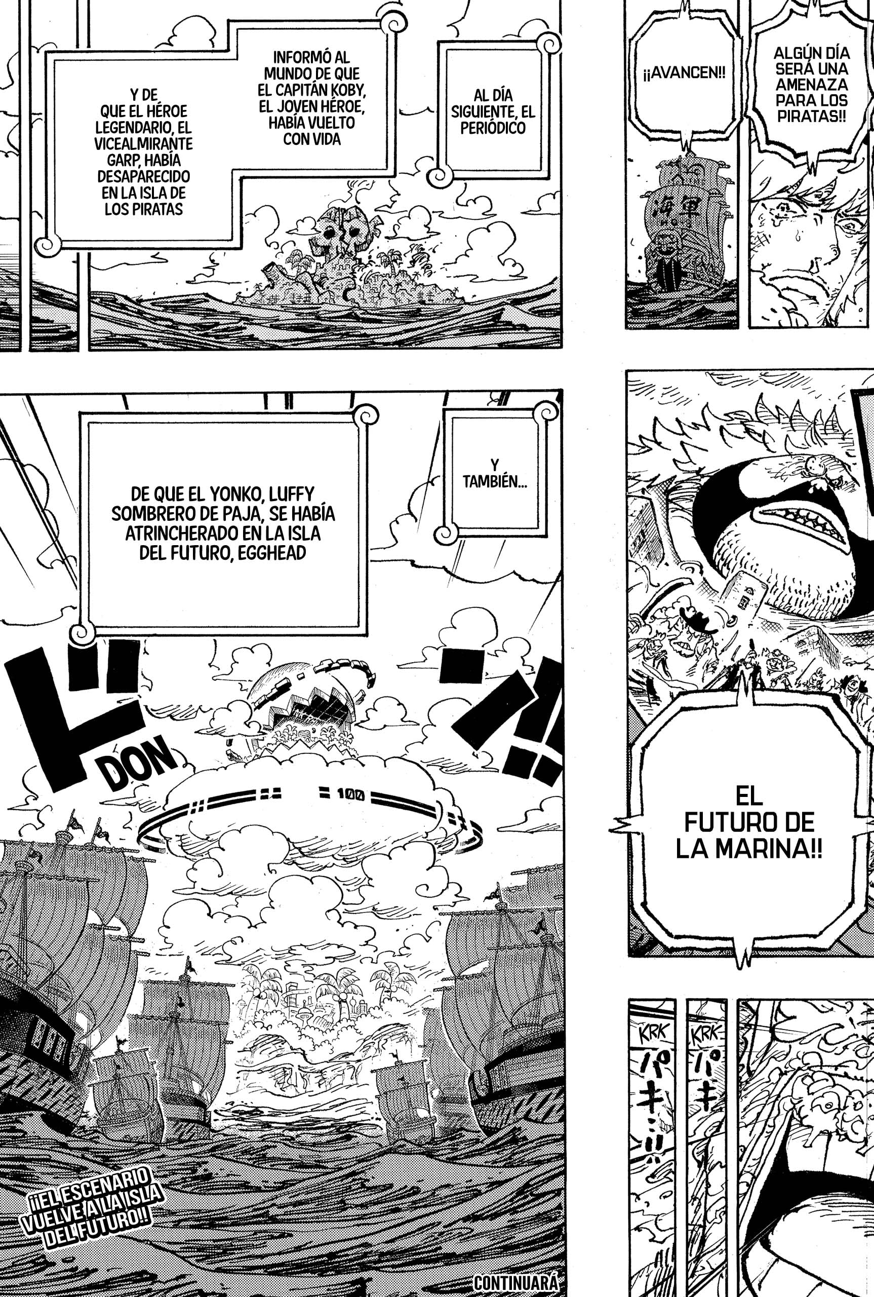 One Piece Capitulo 1088: "La Lección Final" página 20