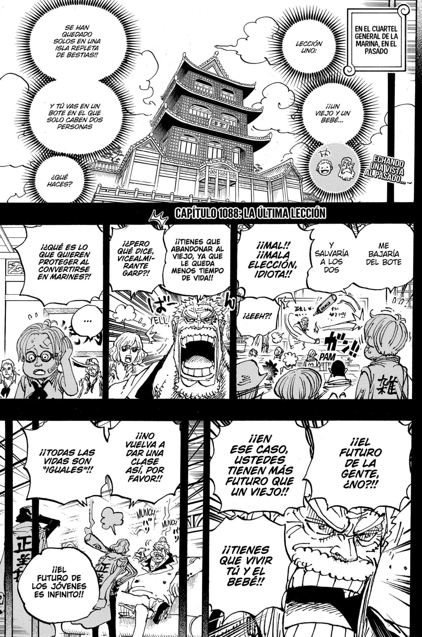 One Piece Capitulo 1088: "La Lección Final" página 4