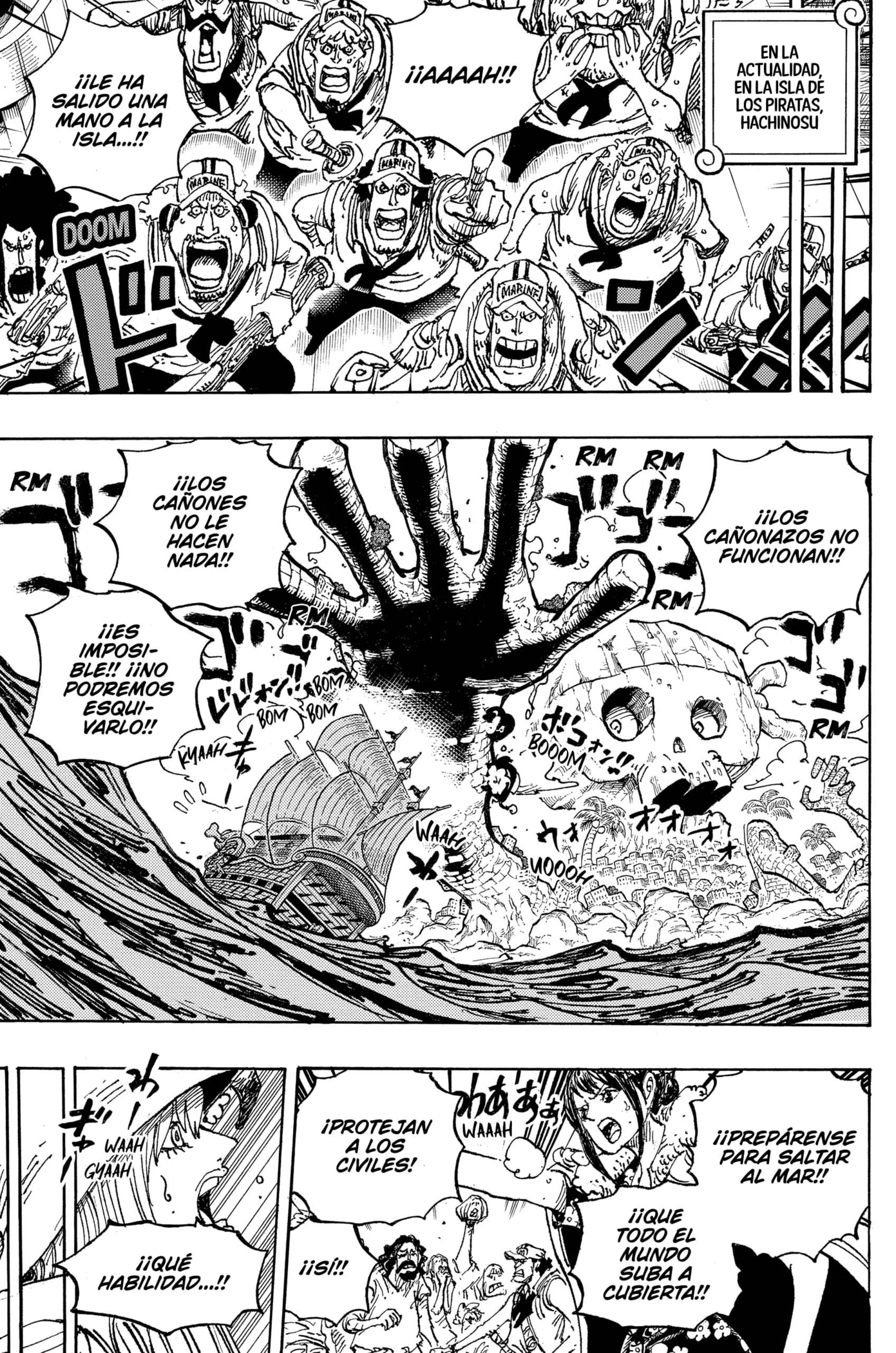 One Piece Capitulo 1088: "La Lección Final" página 6