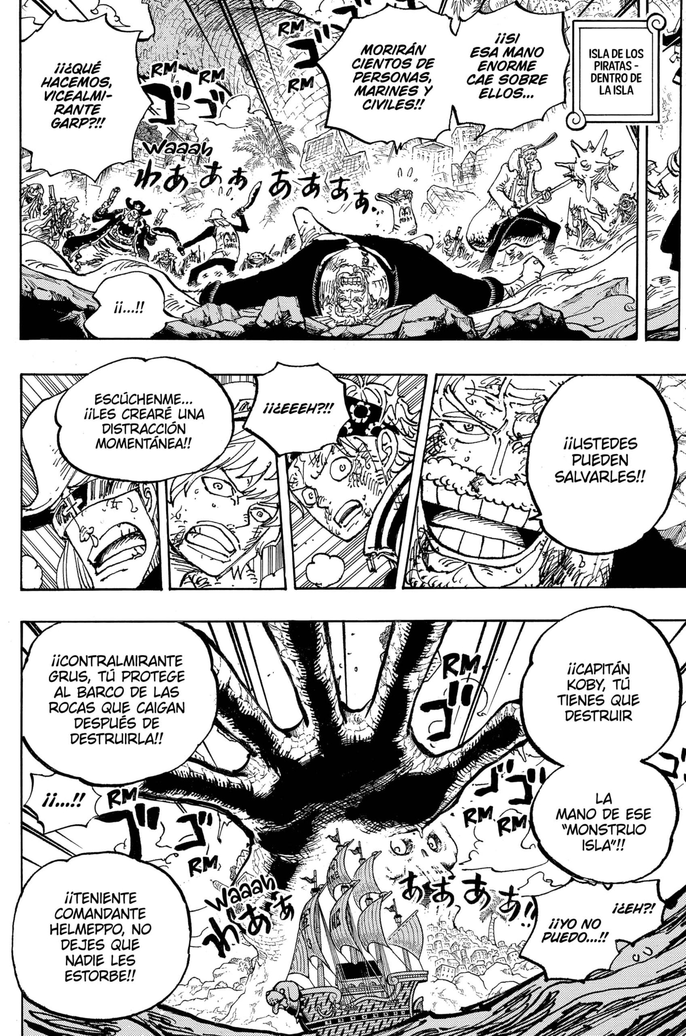 One Piece Capitulo 1088: "La Lección Final" página 7