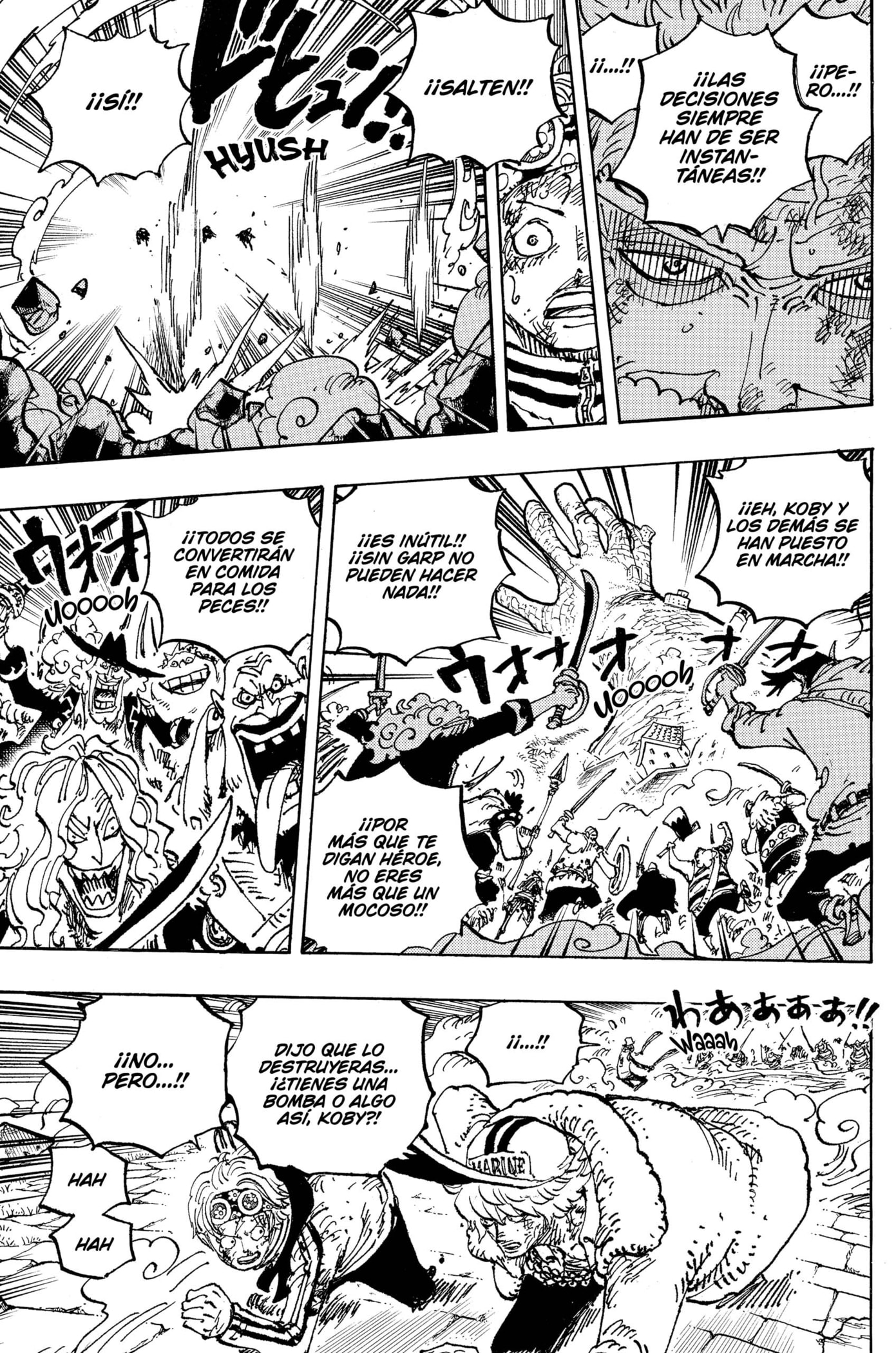 One Piece Capitulo 1088: "La Lección Final" página 8