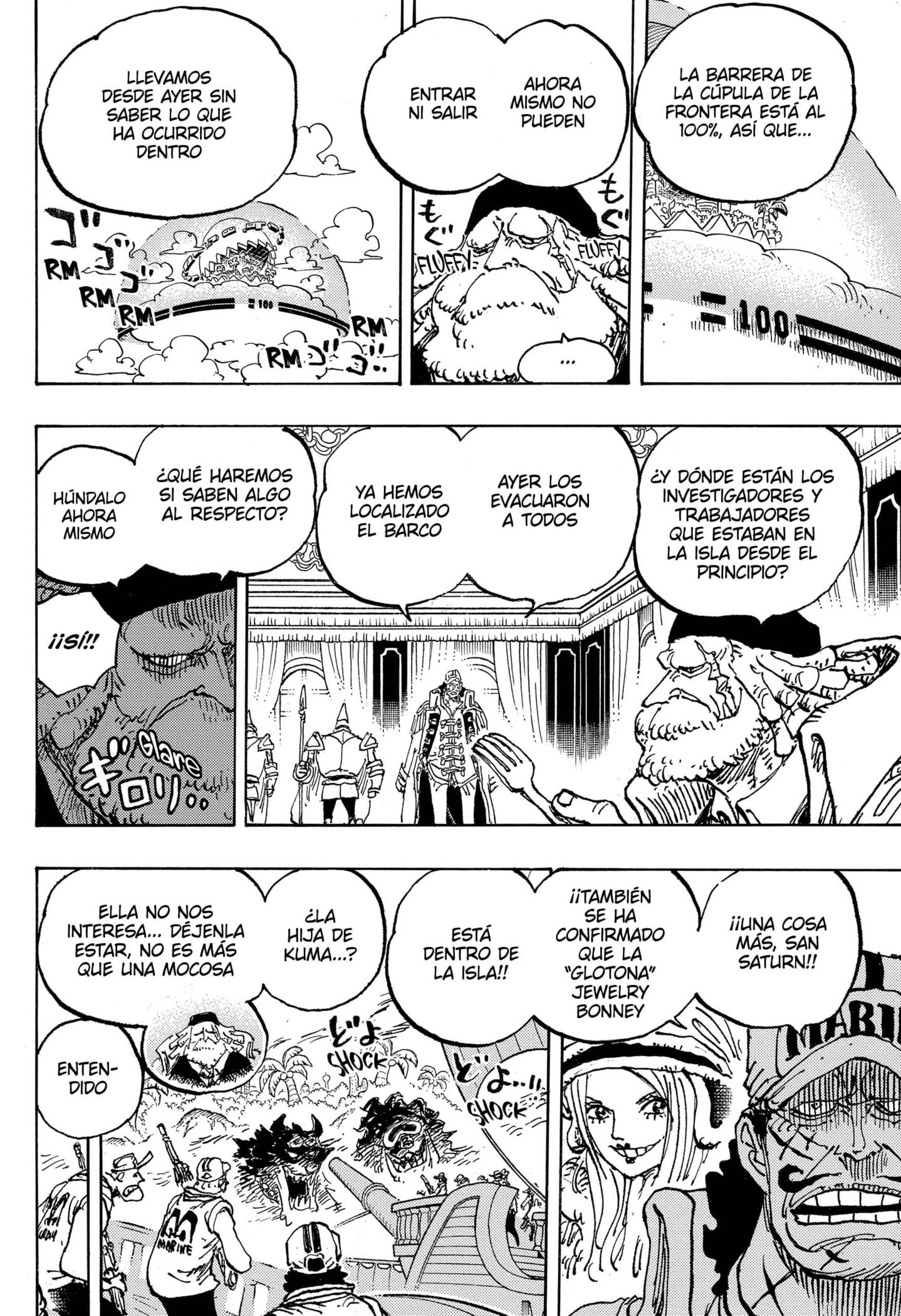 One Piece Capitulo 1089: "El Incidente del Atrincheramiento" página 12