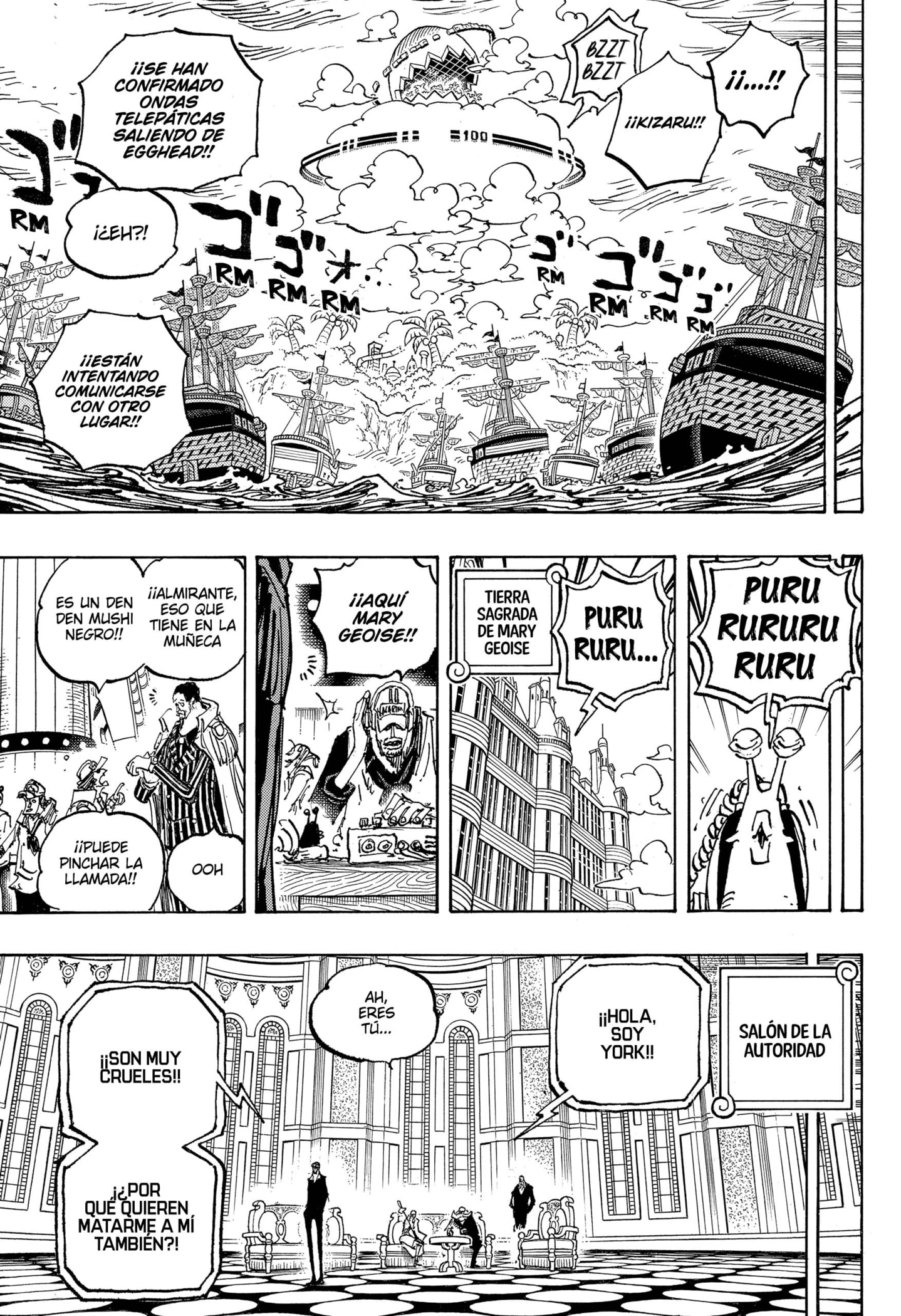 One Piece Capitulo 1089: "El Incidente del Atrincheramiento" página 13