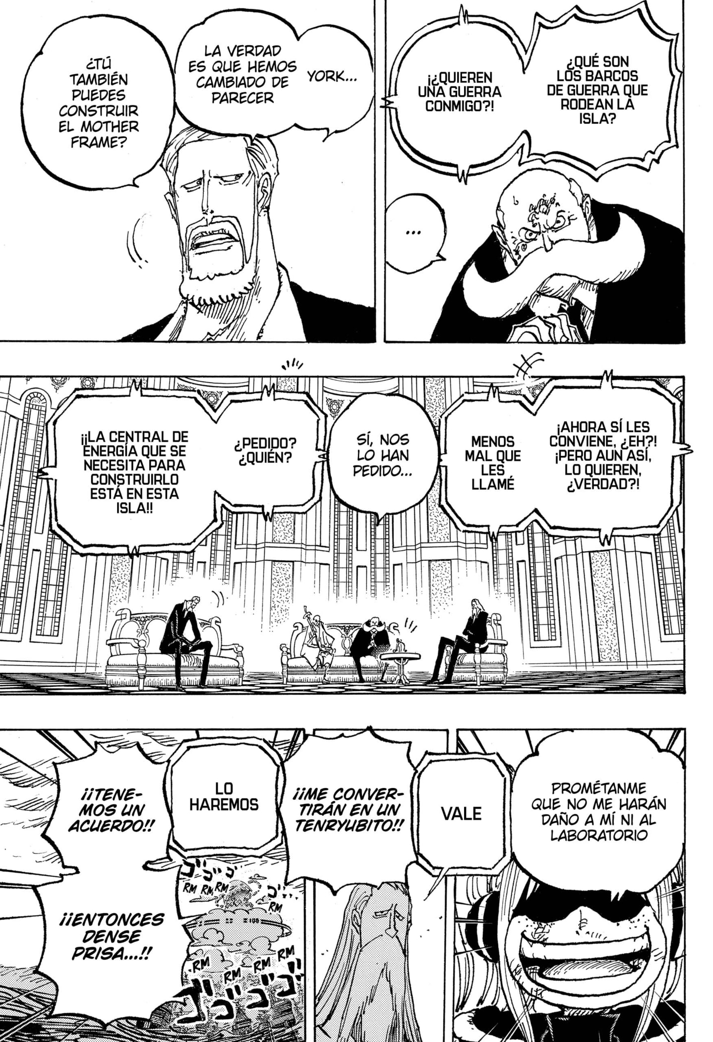 One Piece Capitulo 1089: "El Incidente del Atrincheramiento" página 15