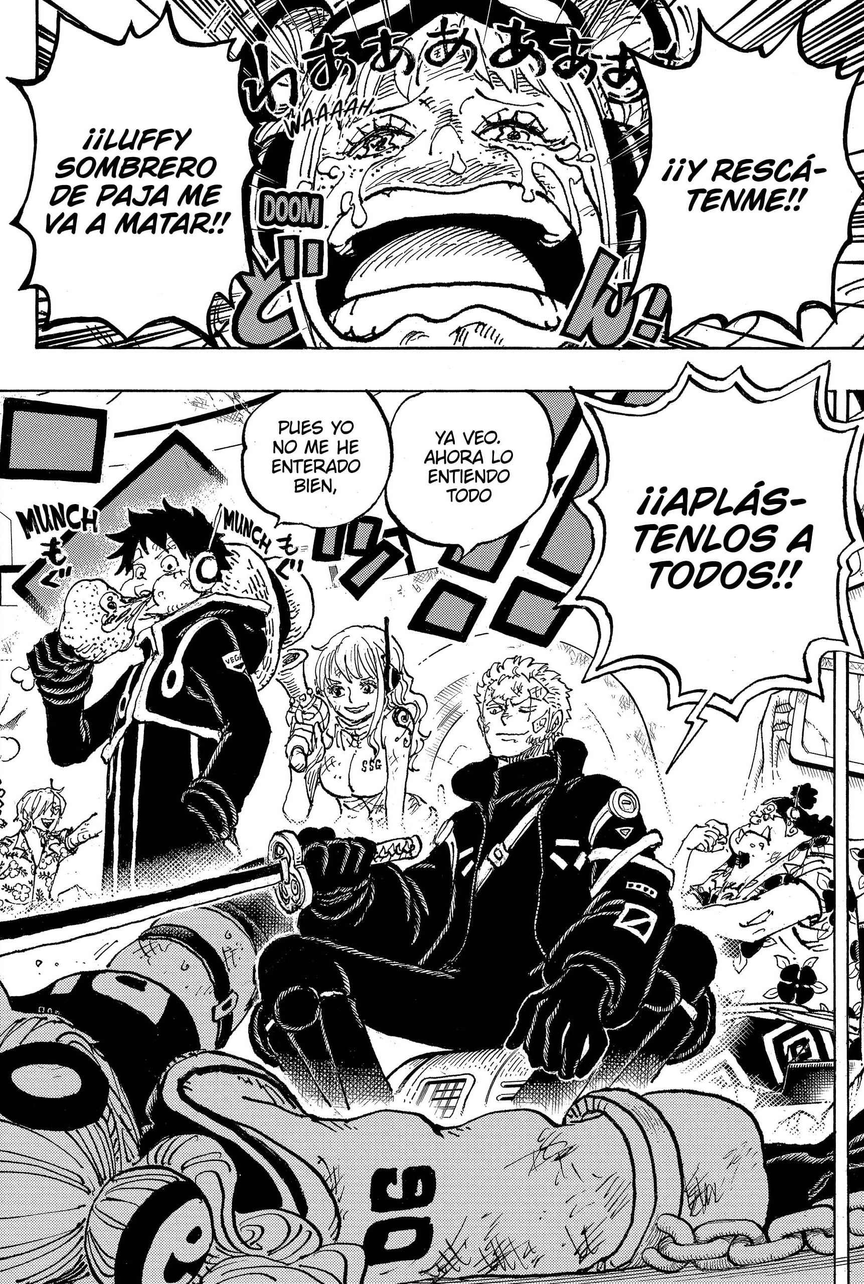 One Piece Capitulo 1089: "El Incidente del Atrincheramiento" página 16