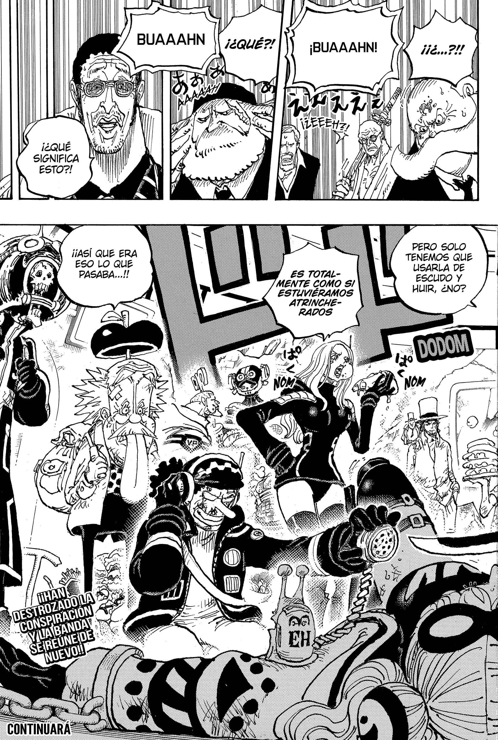 One Piece Capitulo 1089: "El Incidente del Atrincheramiento" página 17