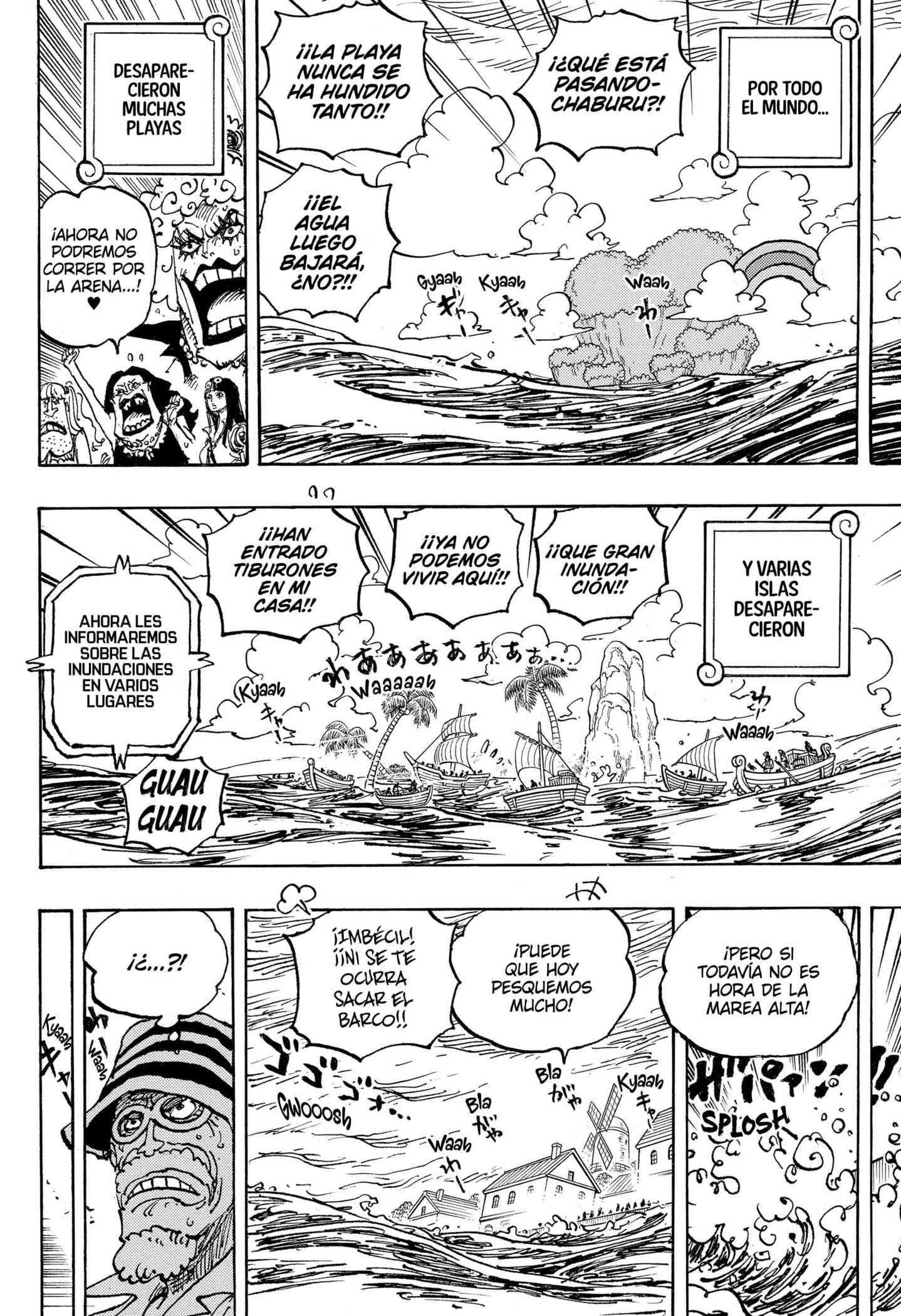 One Piece Capitulo 1089: "El Incidente del Atrincheramiento" página 6