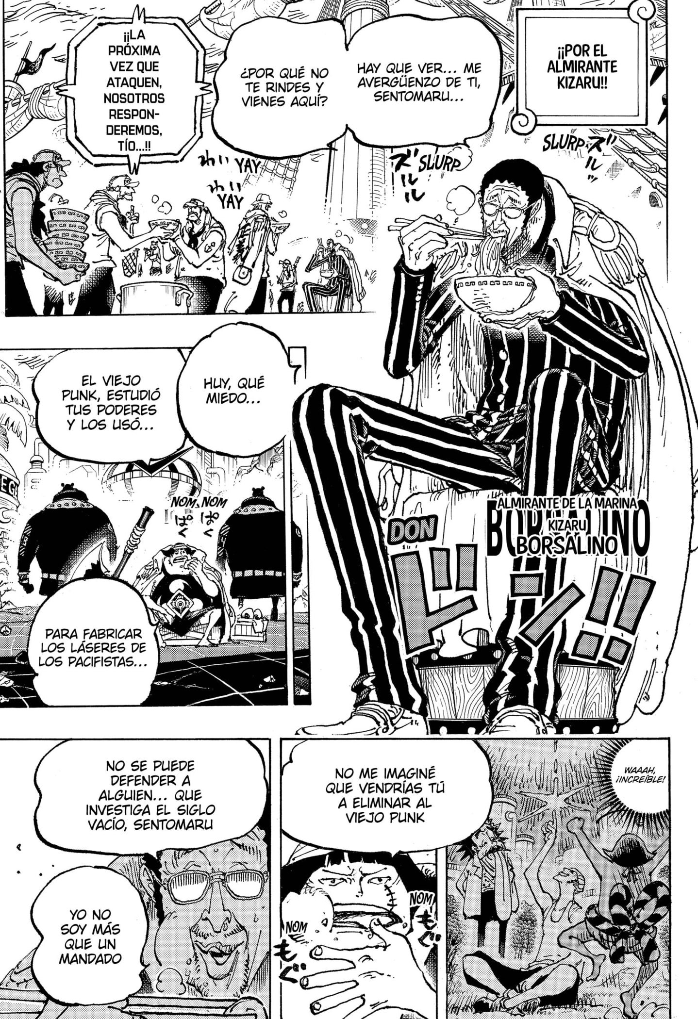 One Piece Capitulo 1089: "El Incidente del Atrincheramiento" página 9