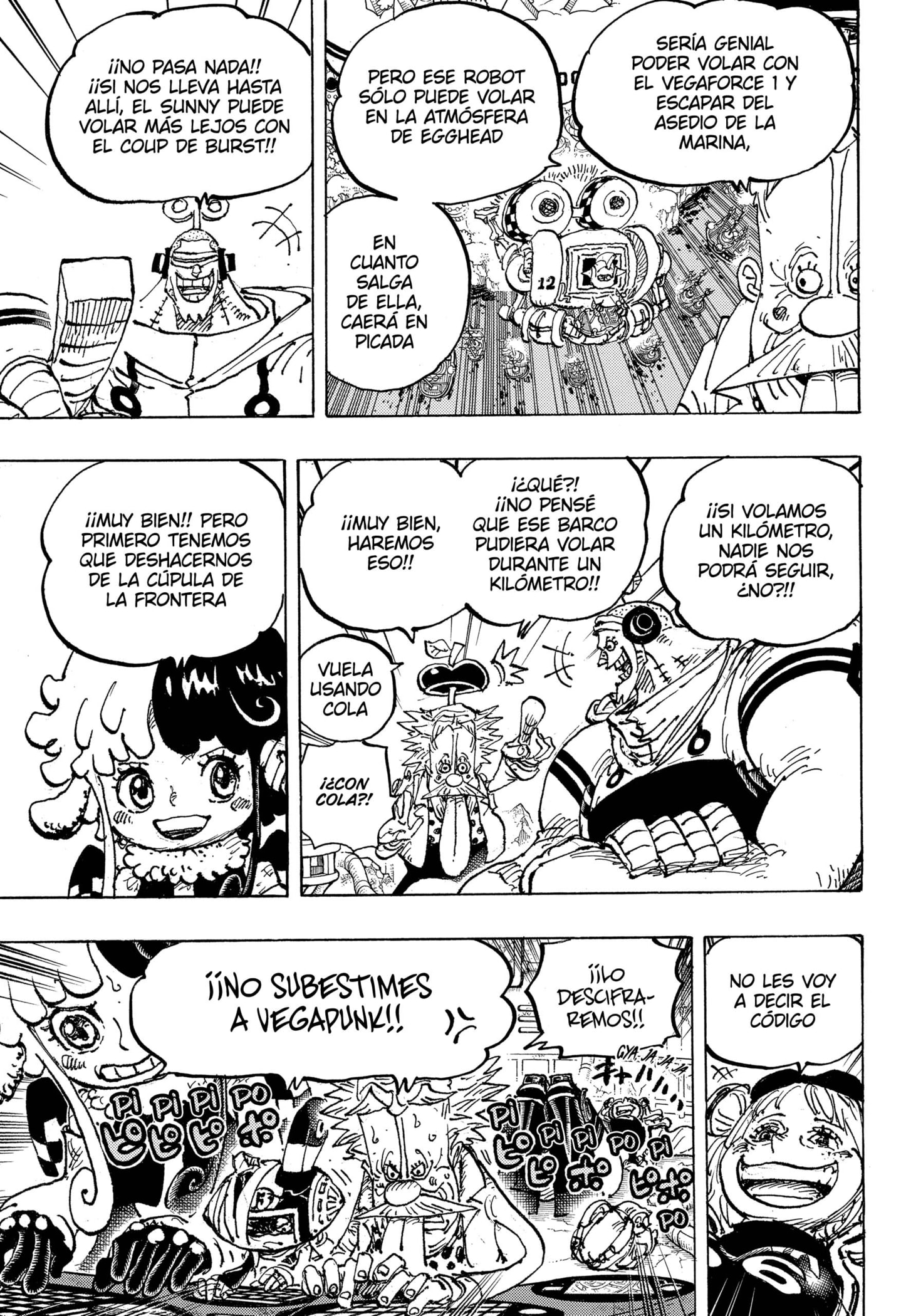 One Piece Capitulo 1090: El Almirante Kizaru página 11
