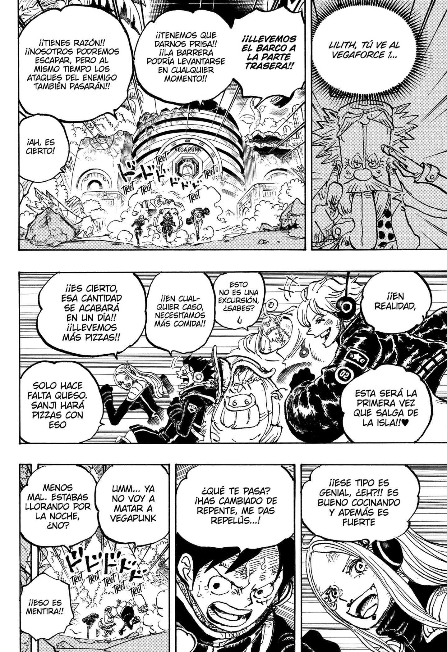 One Piece Capitulo 1090: El Almirante Kizaru página 12