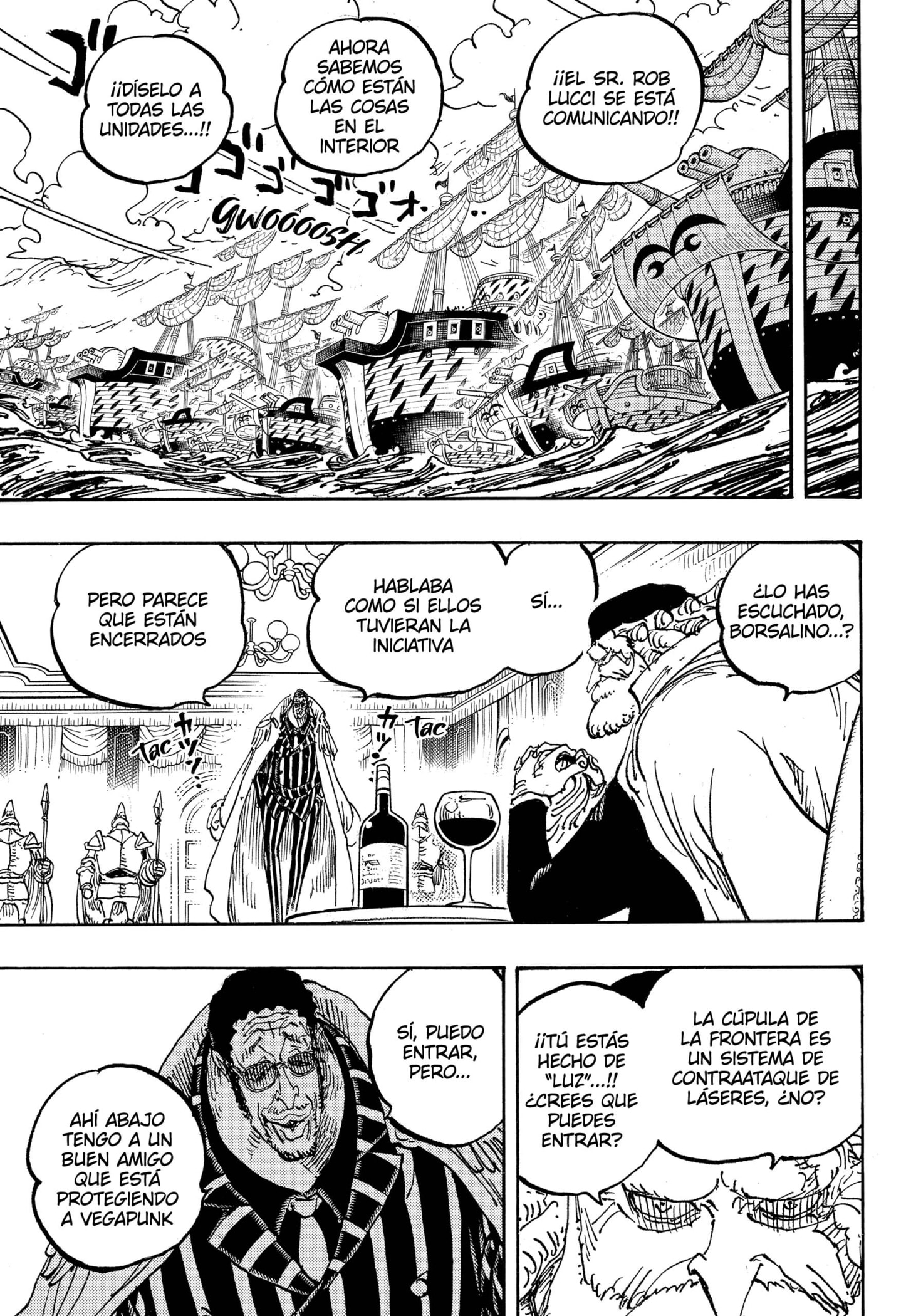 One Piece Capitulo 1090: El Almirante Kizaru página 13