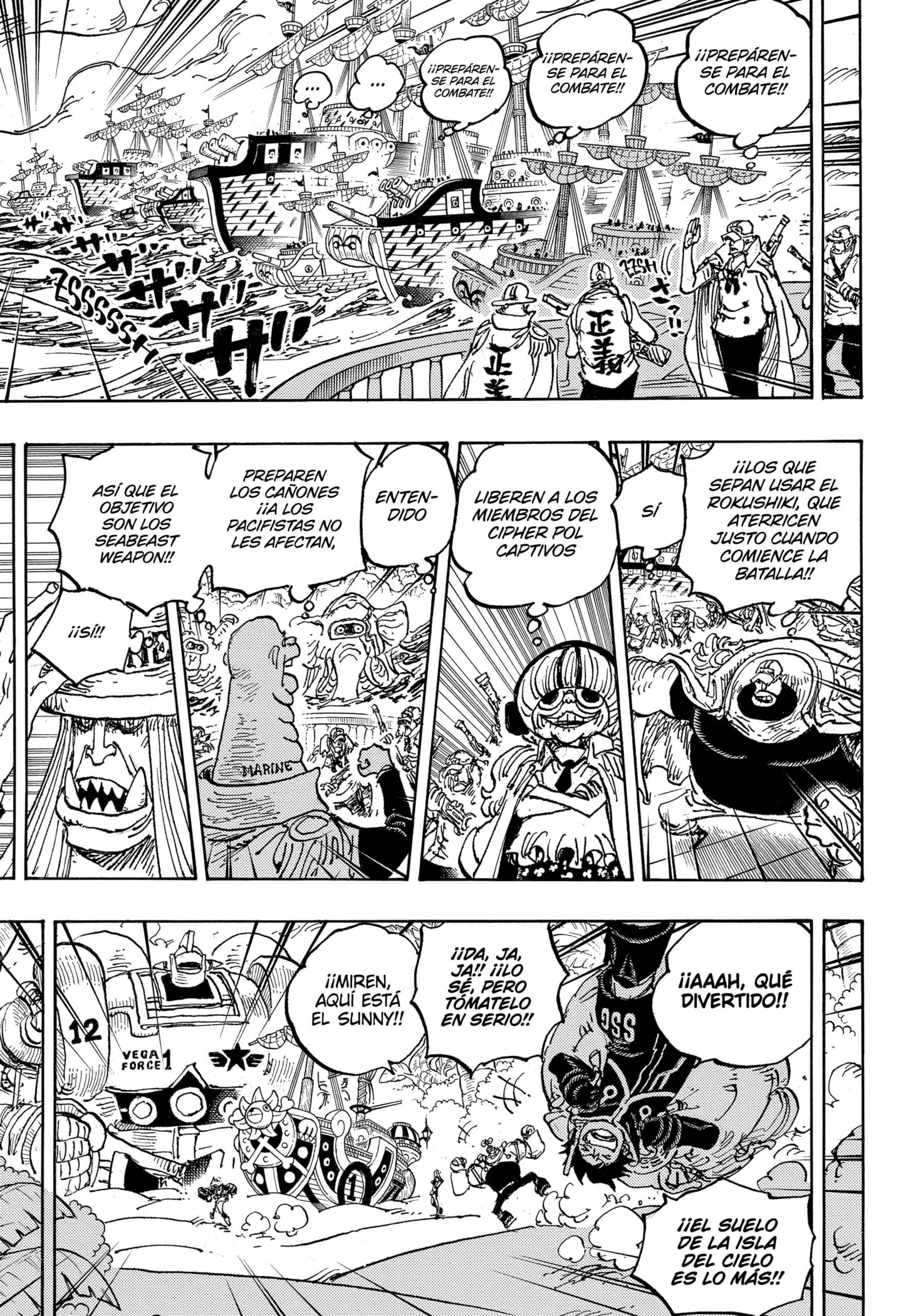 One Piece Capitulo 1090: El Almirante Kizaru página 15