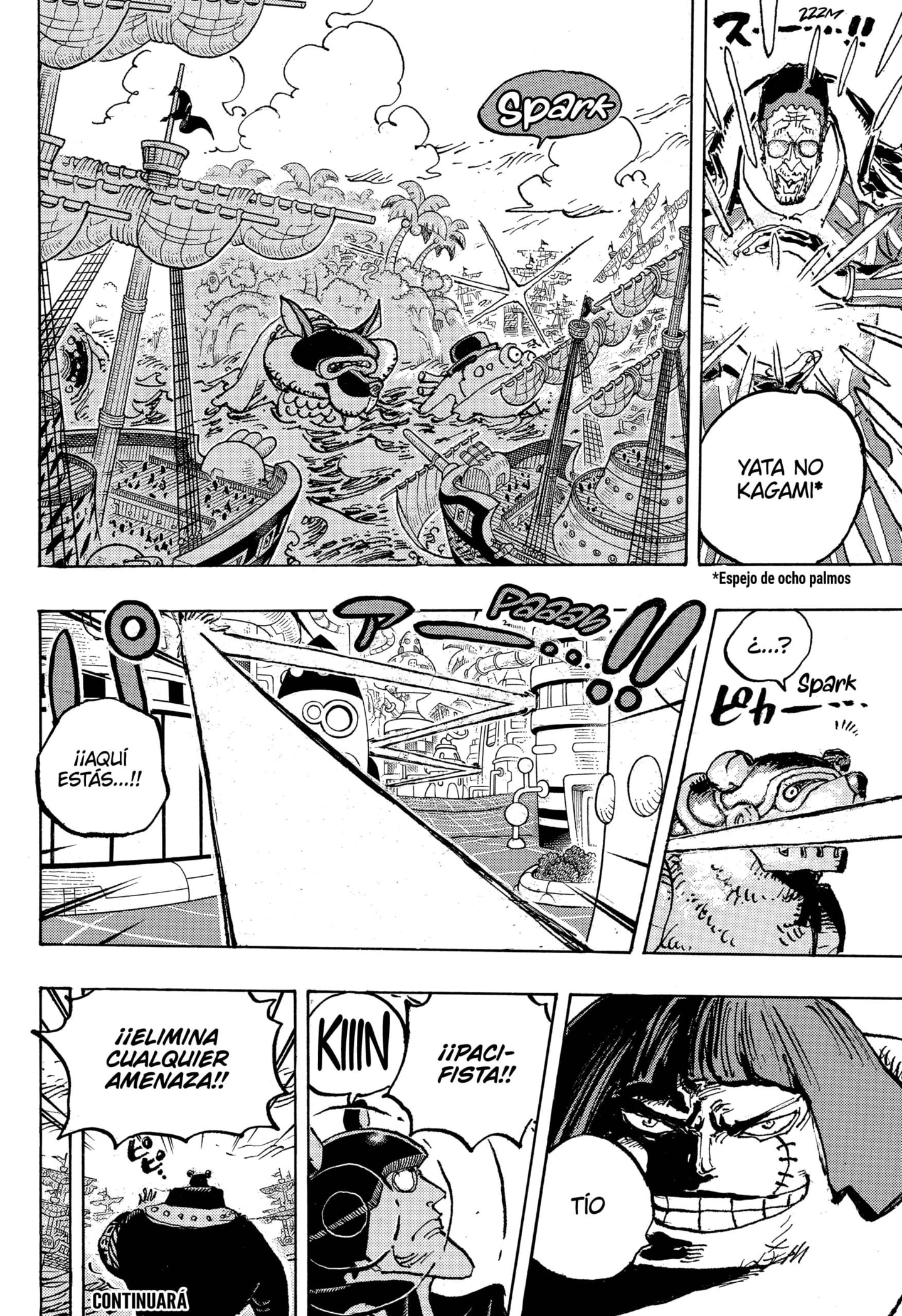 One Piece Capitulo 1090: El Almirante Kizaru página 16