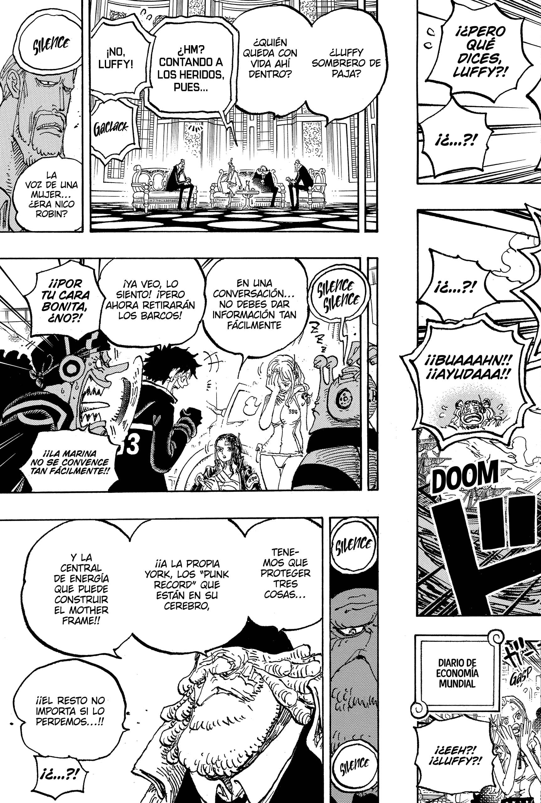 One Piece Capitulo 1090: El Almirante Kizaru página 3