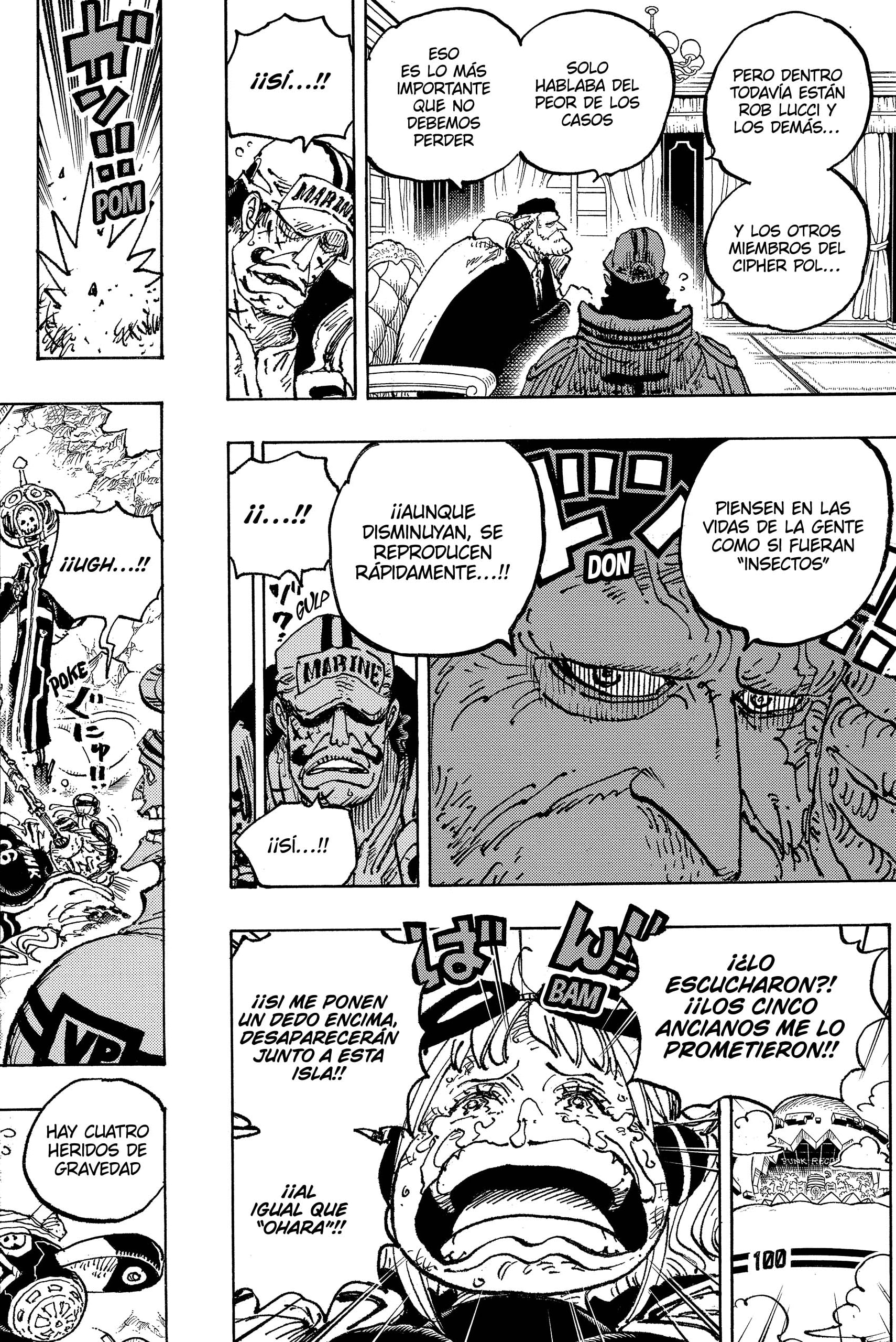 One Piece Capitulo 1090: El Almirante Kizaru página 4