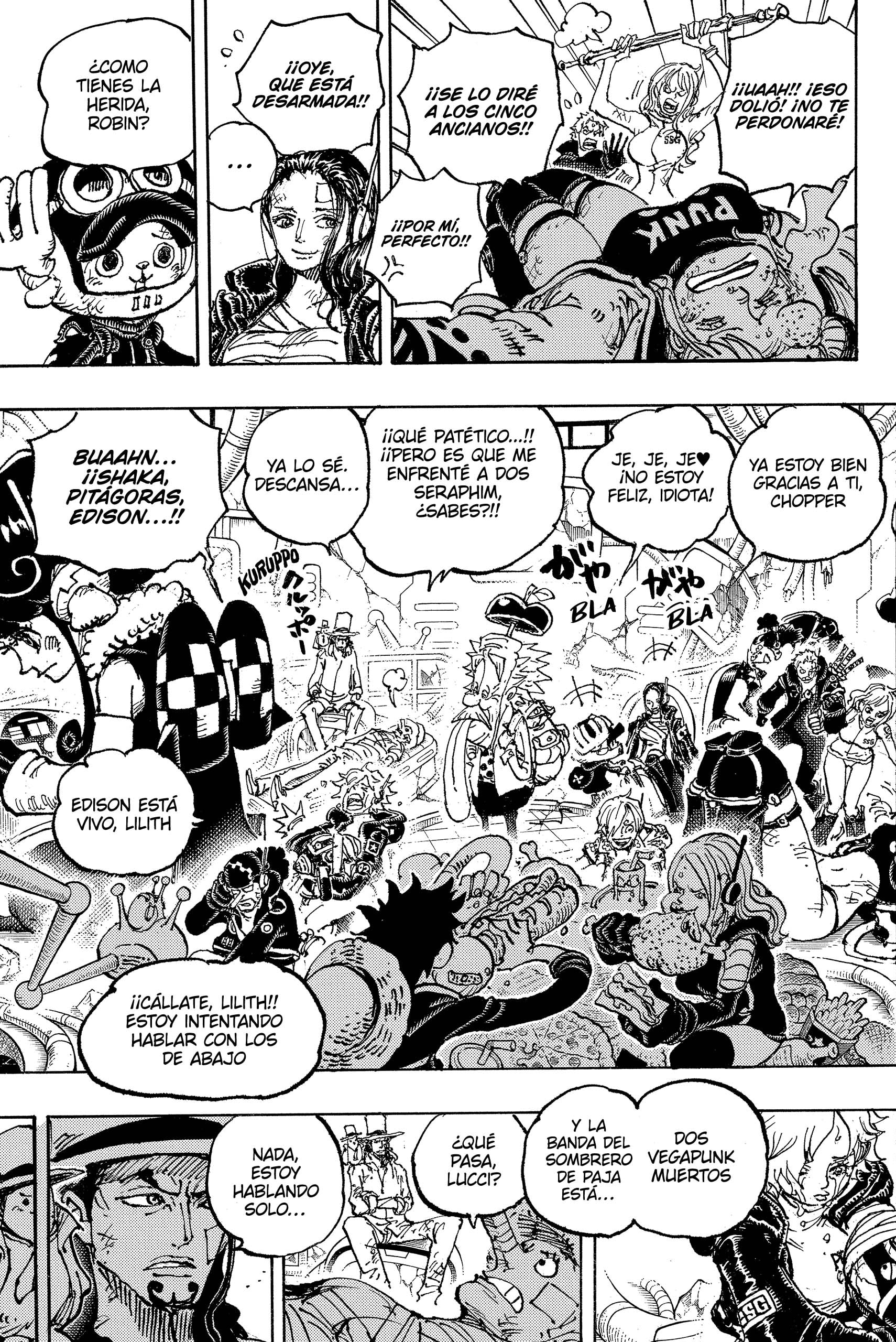 One Piece Capitulo 1090: El Almirante Kizaru página 5
