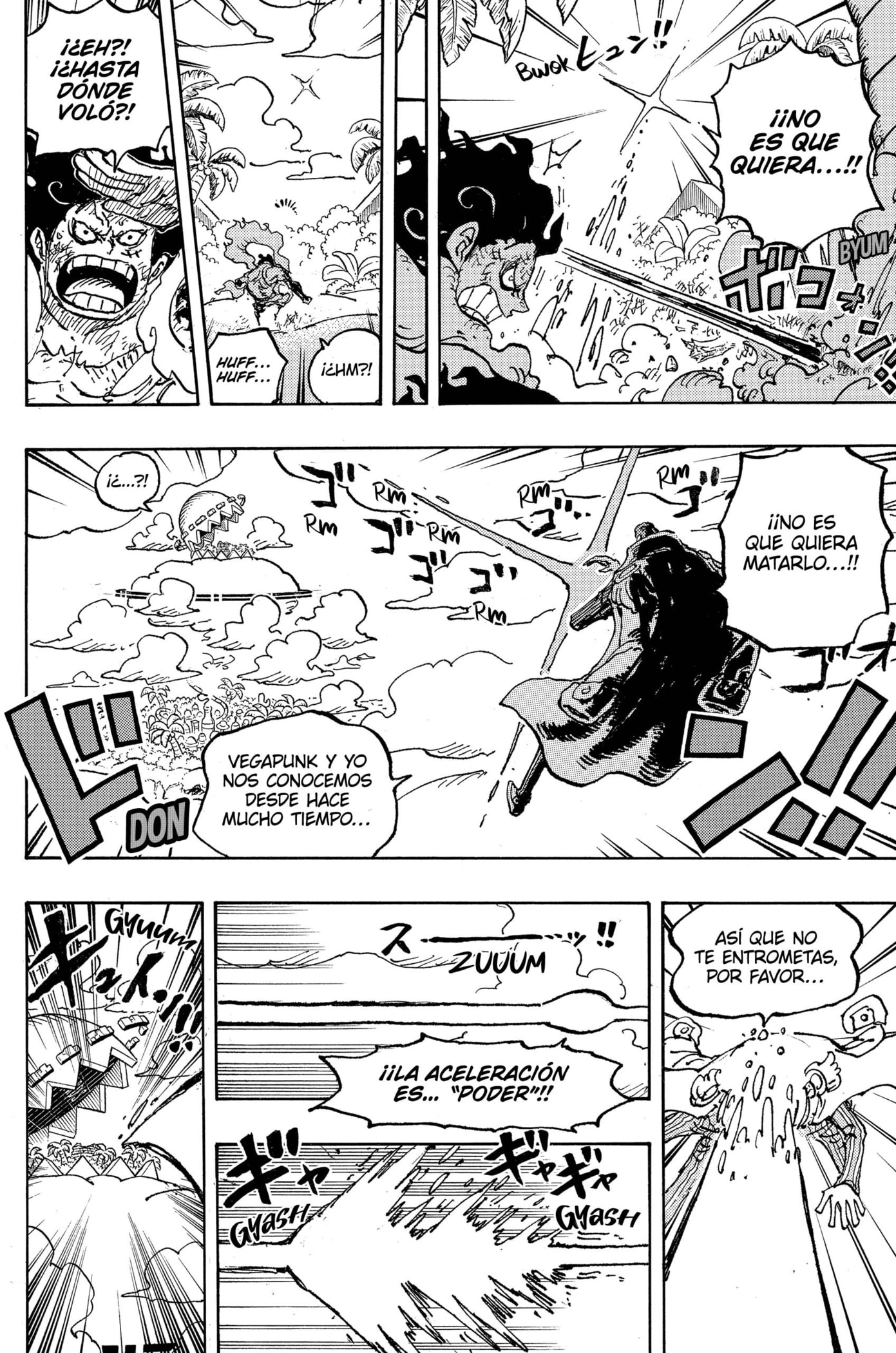 One Piece Capitulo 1092: El Incidente del Alboroto del "Tirano" Kuma en Tierra Santa página 10