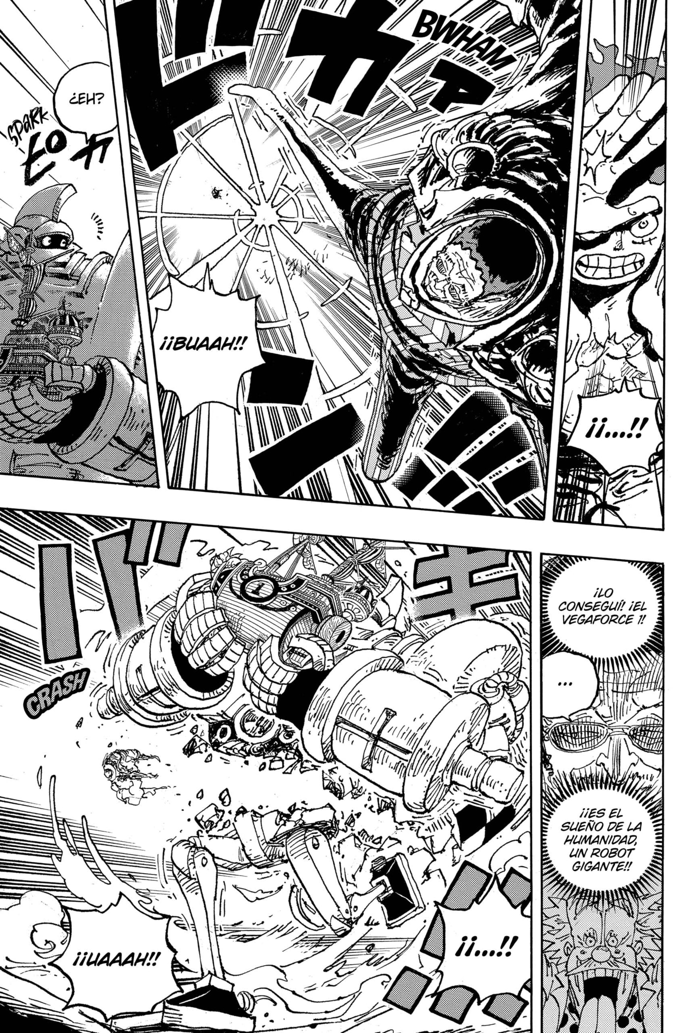 One Piece Capitulo 1092: El Incidente del Alboroto del "Tirano" Kuma en Tierra Santa página 11