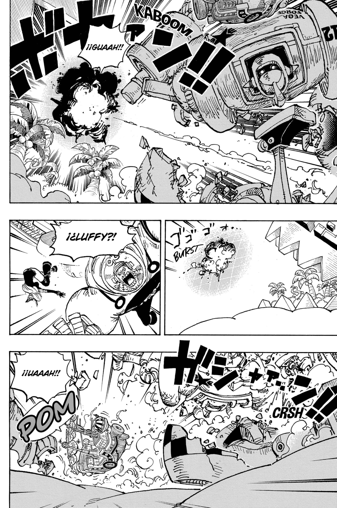 One Piece Capitulo 1092: El Incidente del Alboroto del "Tirano" Kuma en Tierra Santa página 12