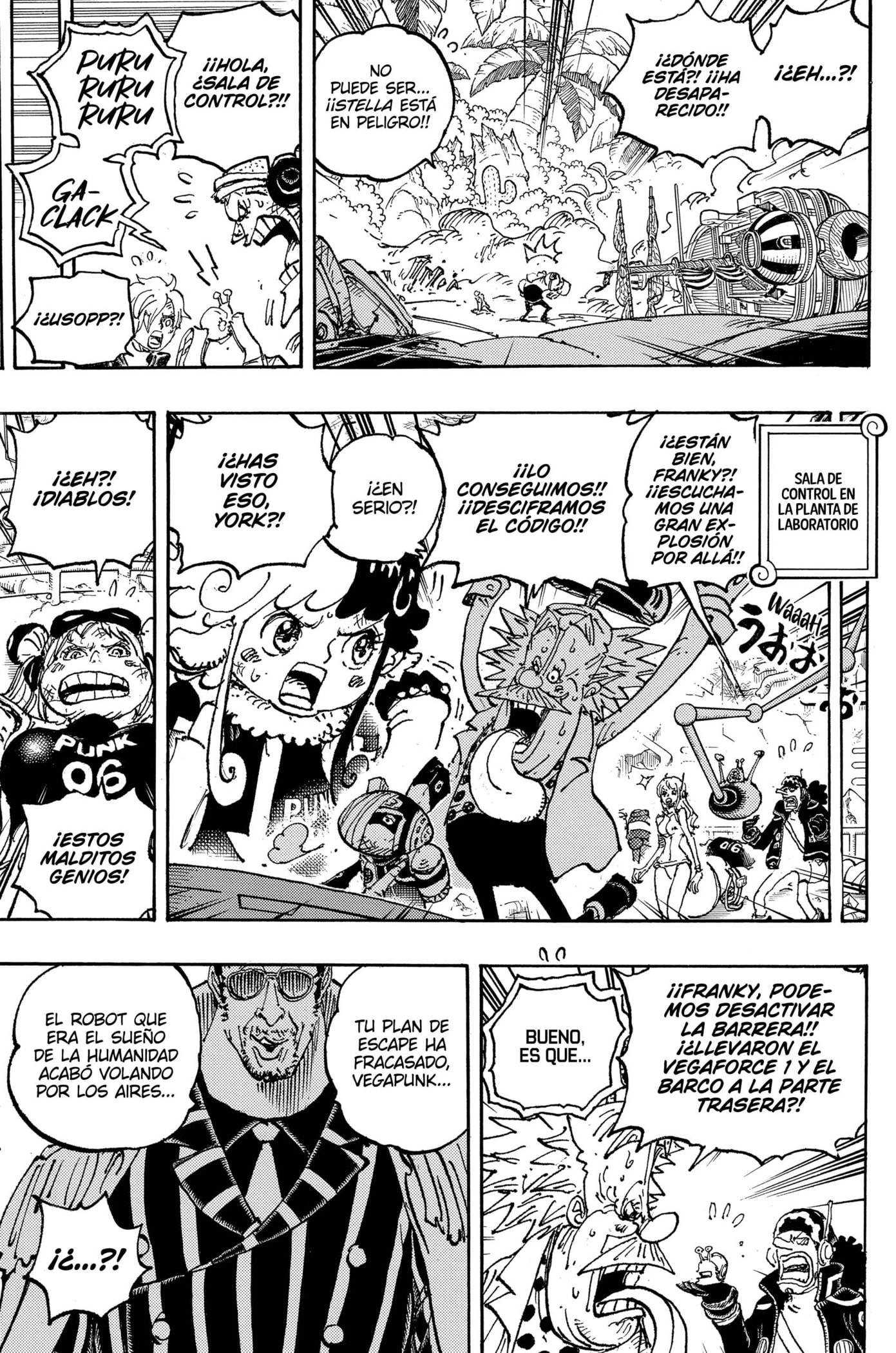 One Piece Capitulo 1092: El Incidente del Alboroto del "Tirano" Kuma en Tierra Santa página 15