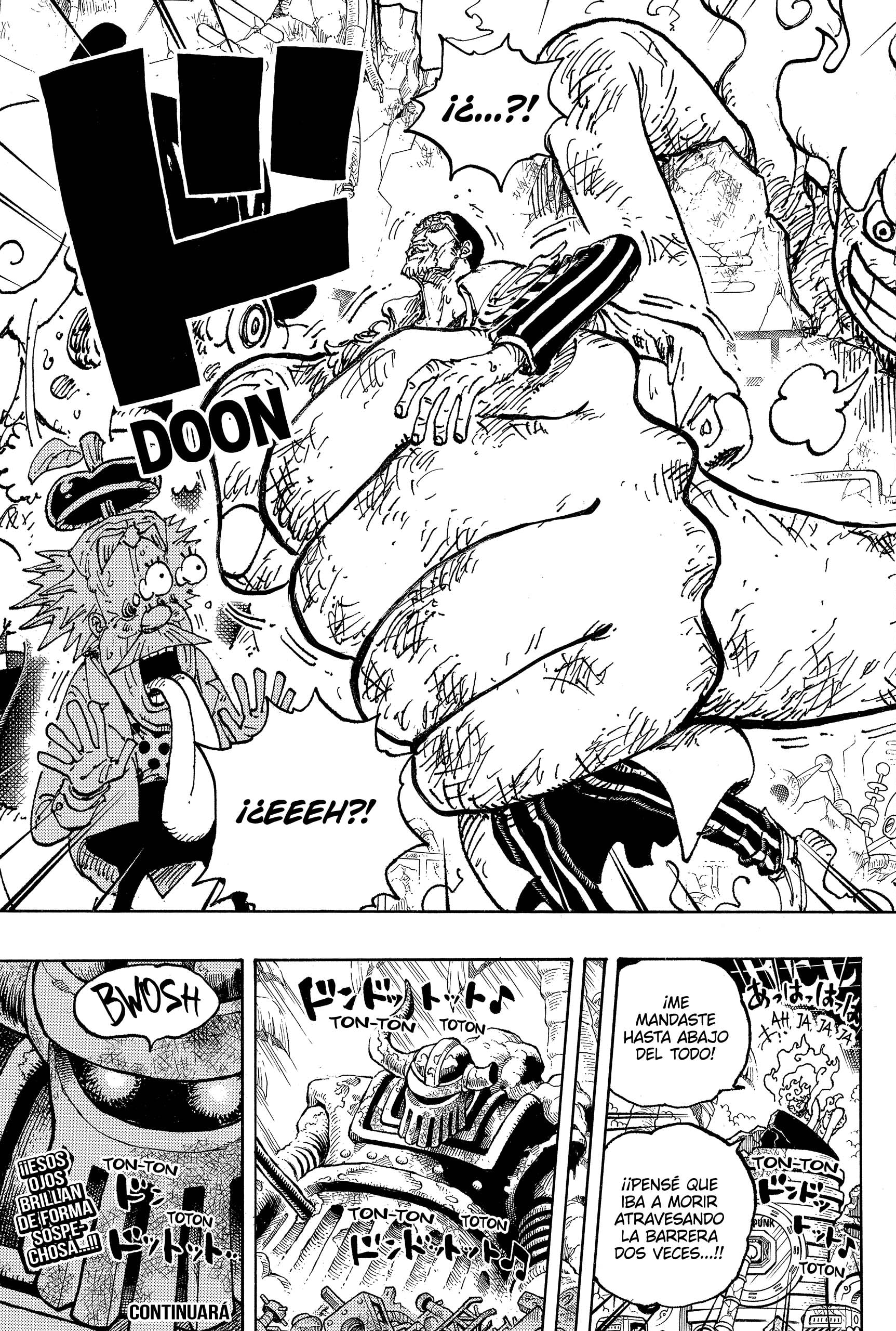 One Piece Capitulo 1092: El Incidente del Alboroto del "Tirano" Kuma en Tierra Santa página 17