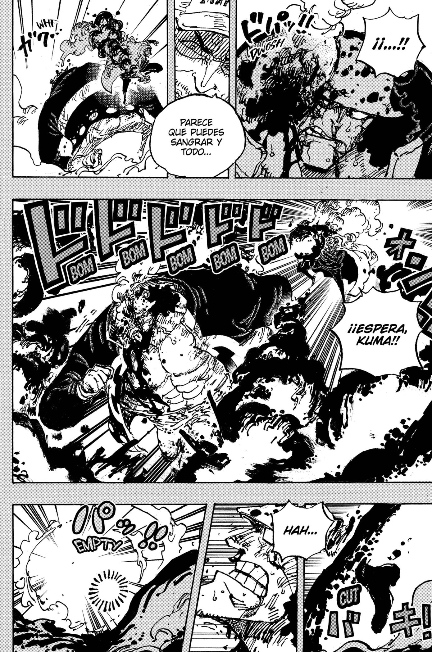 One Piece Capitulo 1092: El Incidente del Alboroto del "Tirano" Kuma en Tierra Santa página 6