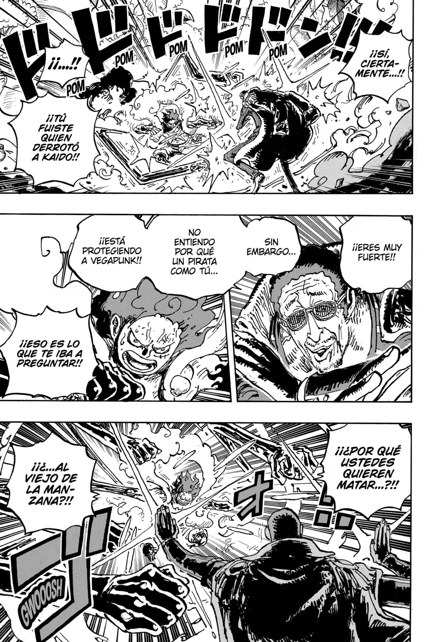One Piece Capitulo 1092: El Incidente del Alboroto del "Tirano" Kuma en Tierra Santa página 9
