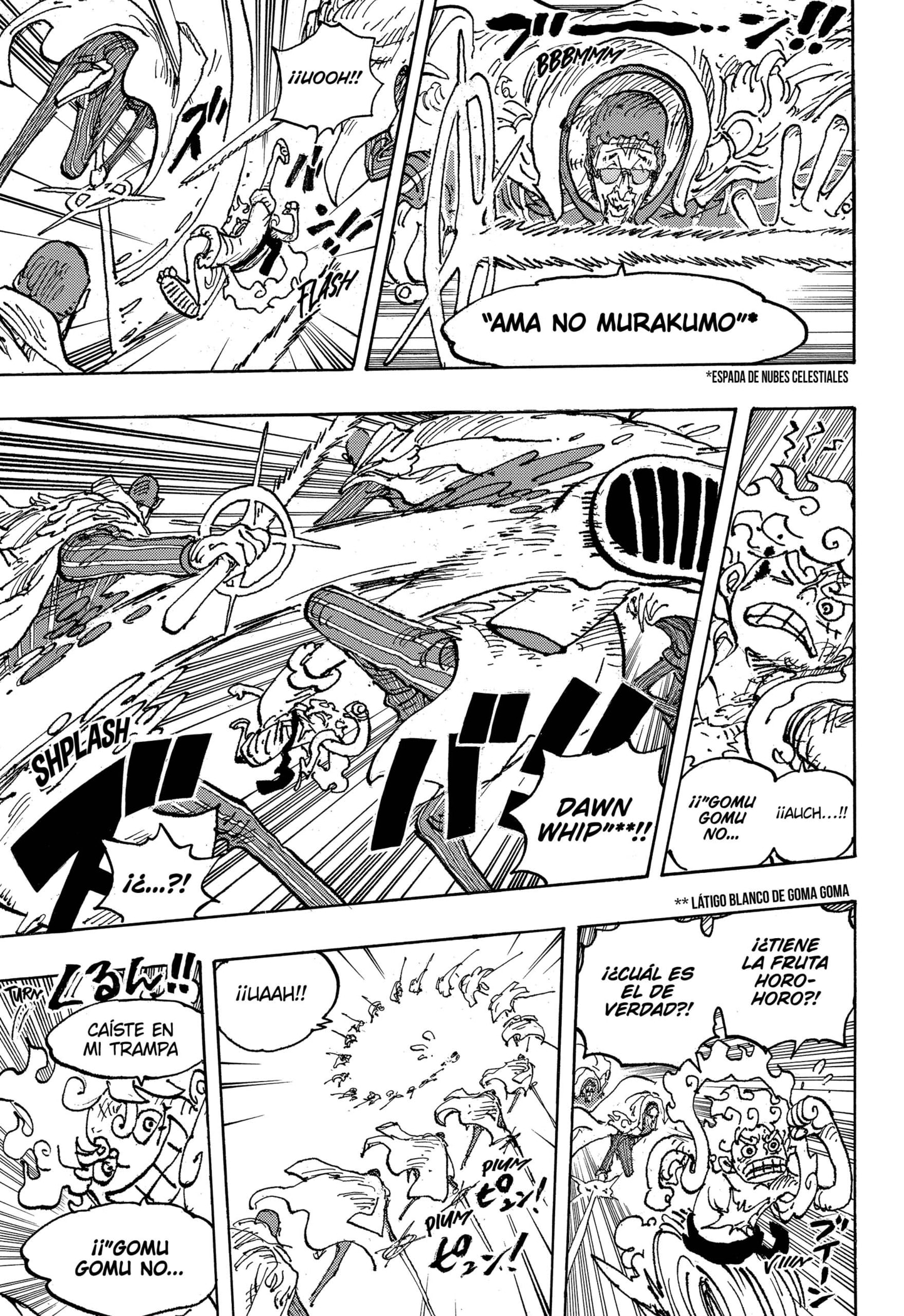 One Piece Capitulo 1093: Luffy Vs. Kizaru página 11