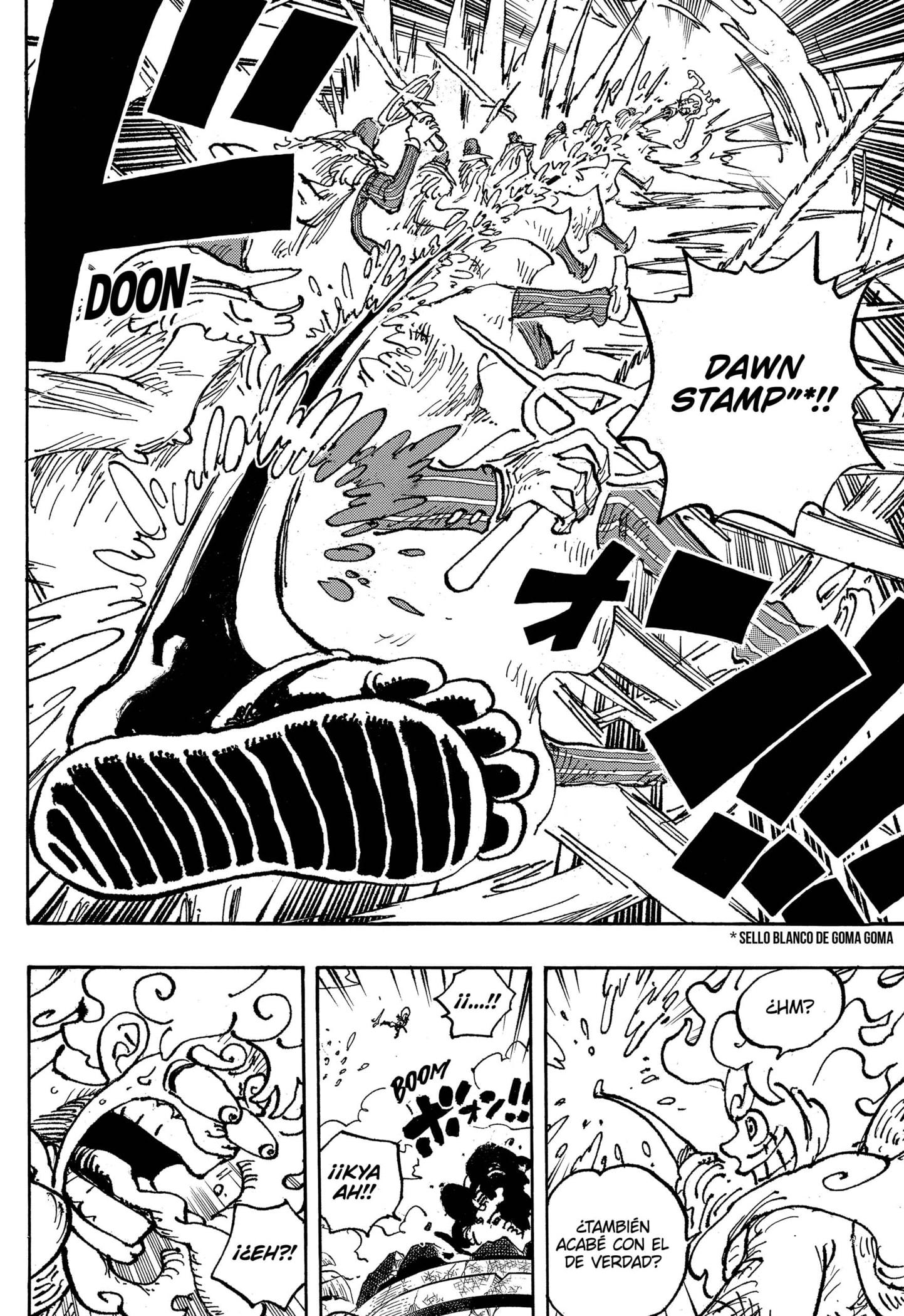 One Piece Capitulo 1093: Luffy Vs. Kizaru página 12